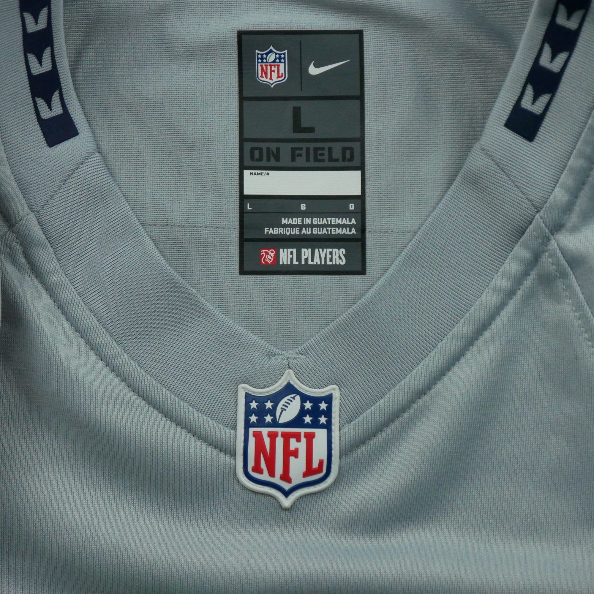 Maillot Homme NFL Seattle Seahawks Gris 7
