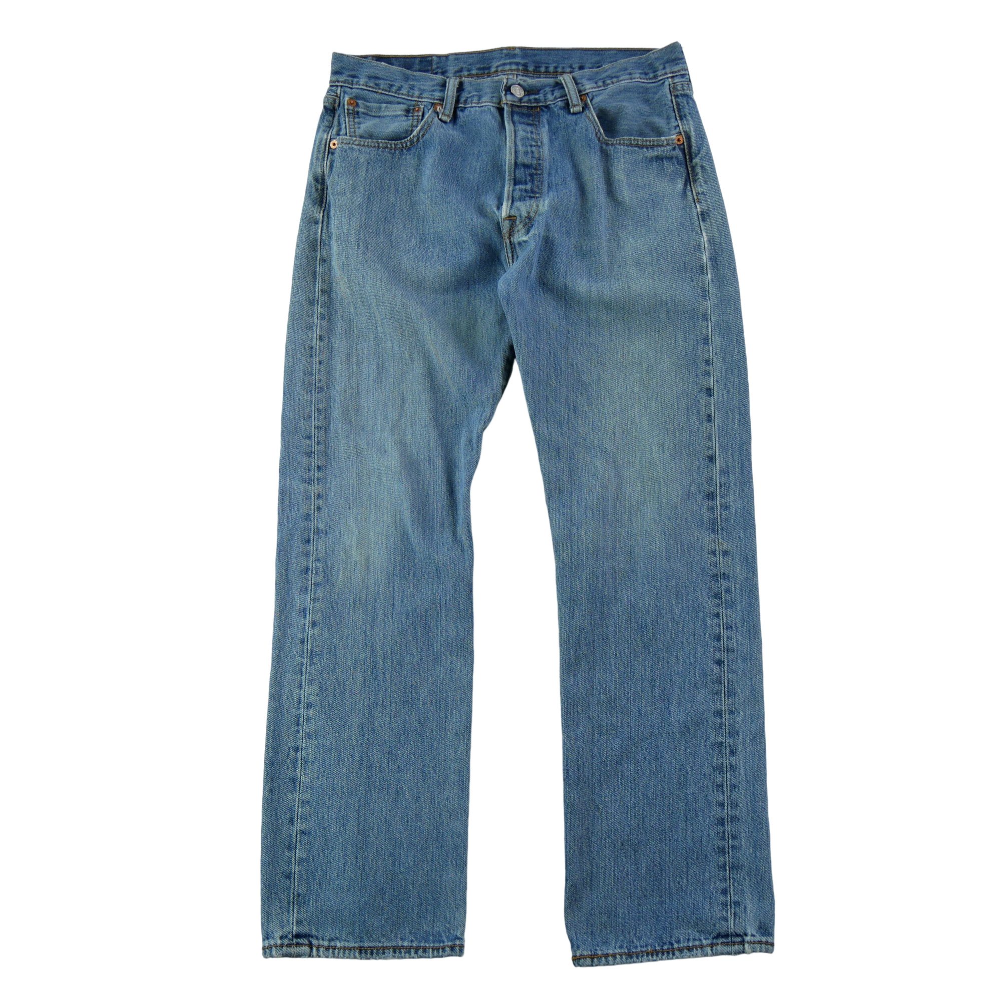 Jean Homme Levis 501 Bleu clair 1