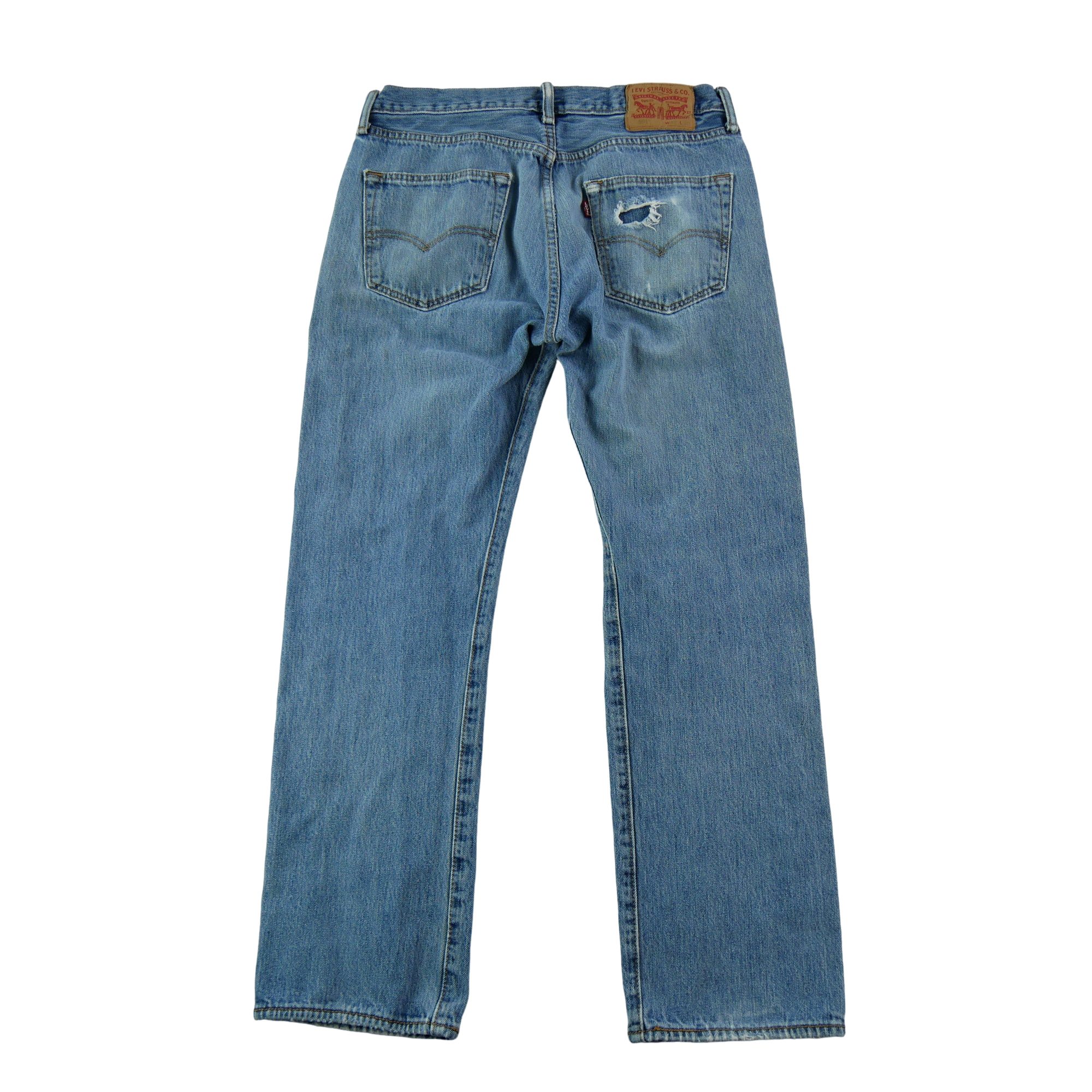 Jean Homme Levis 501 Bleu clair 2