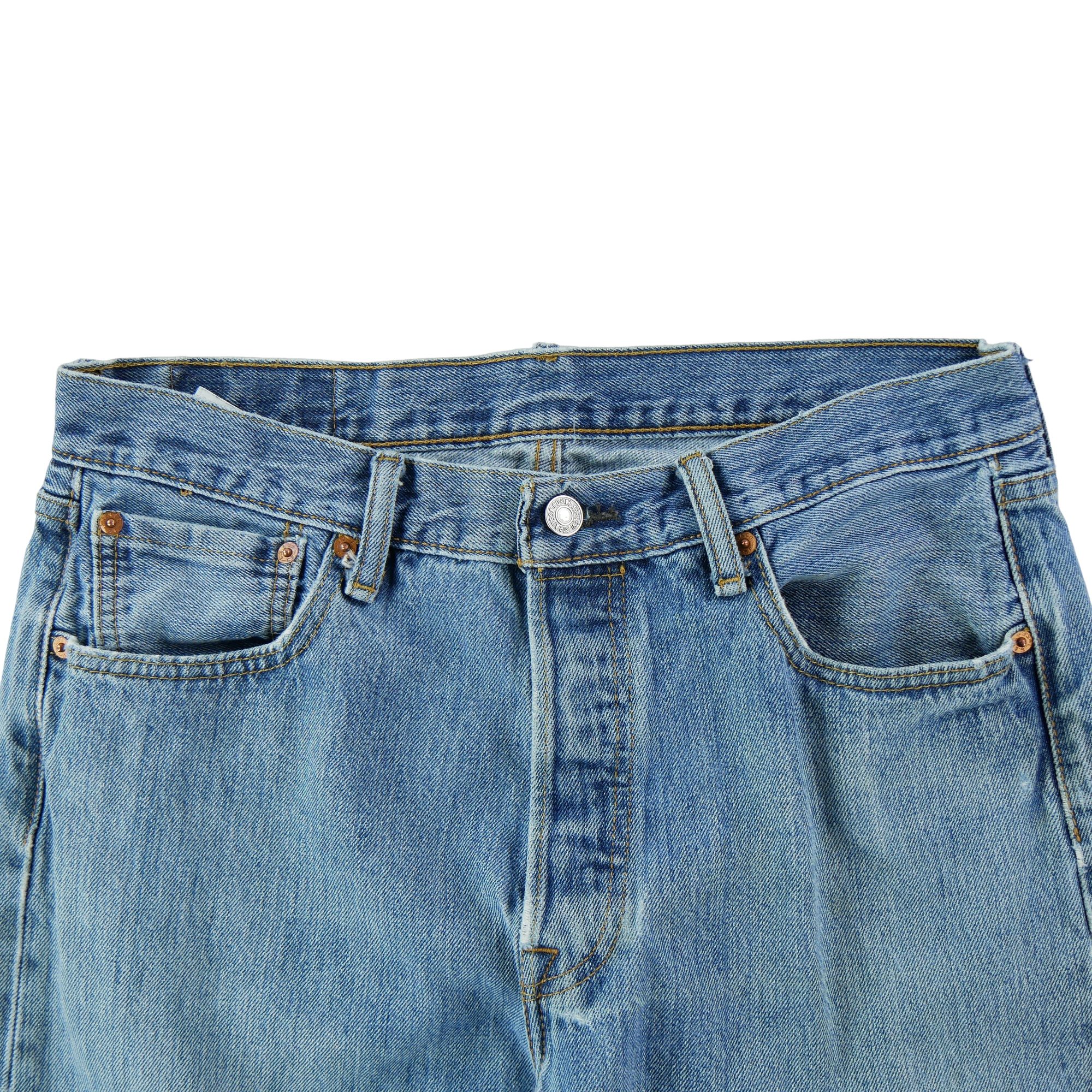 Jean Homme Levis 501 Bleu clair 3