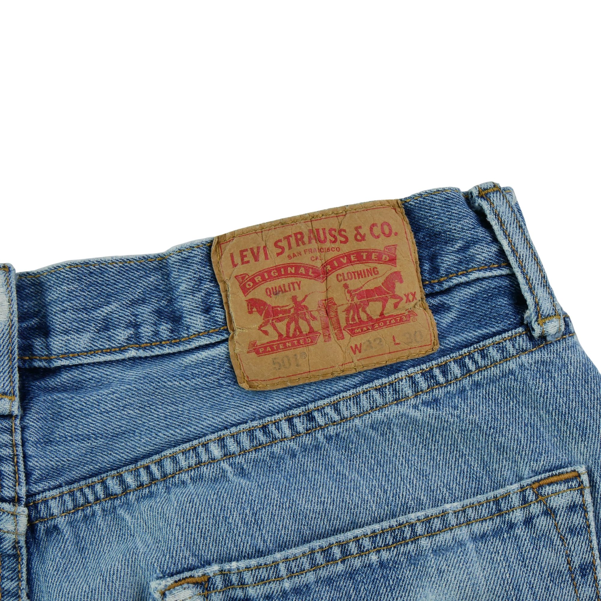 Jean Homme Levis 501 Bleu clair 9