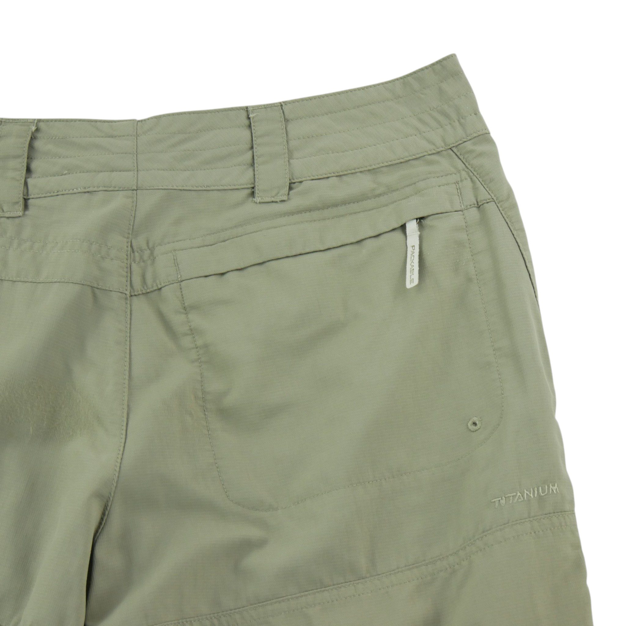 Pantalon Femme Pantacourt Titanium Kaki 4