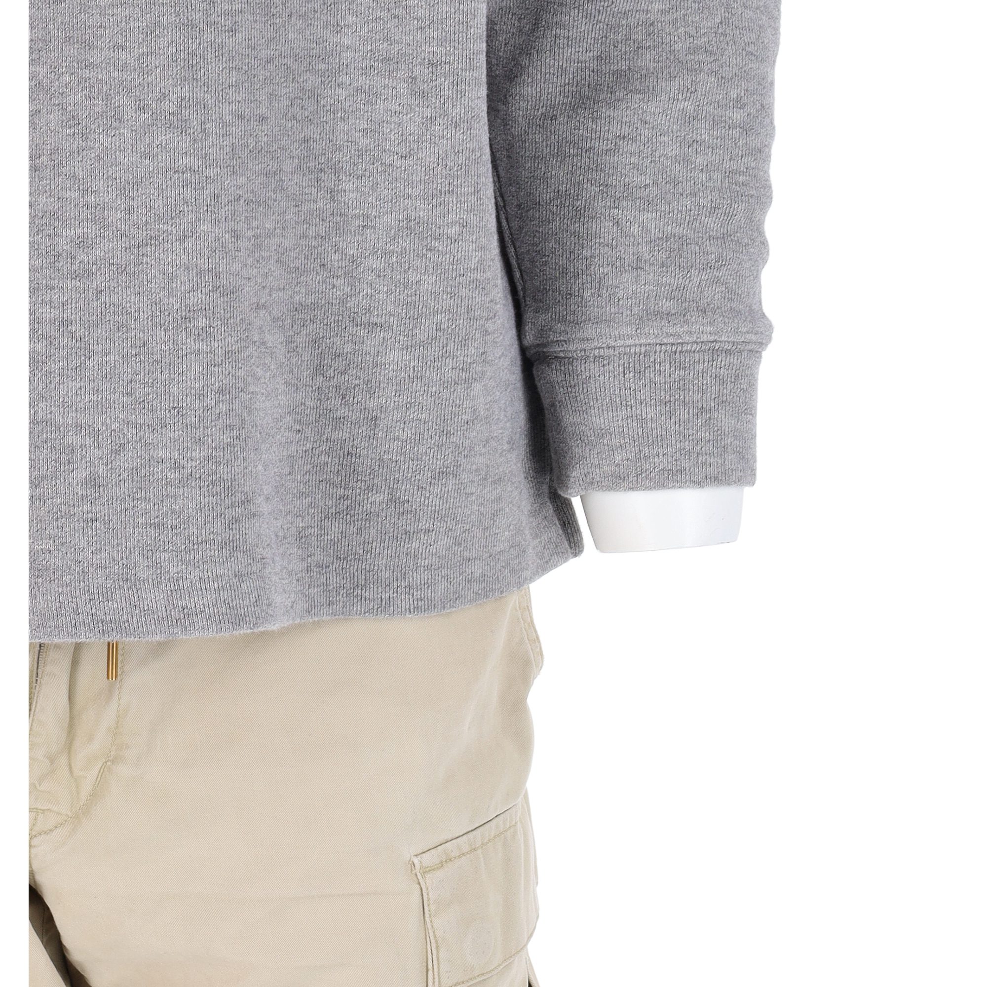 Pull Homme  col camionneur Gris 7