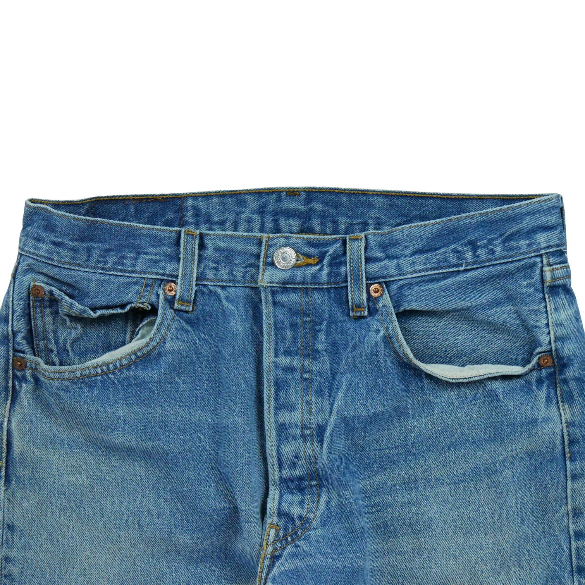 Jean Homme Levis 501 Bleu clair 3