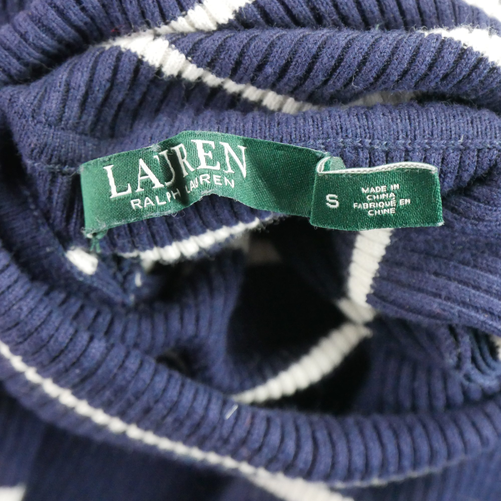 Pull Femme  col roulé Marine 4