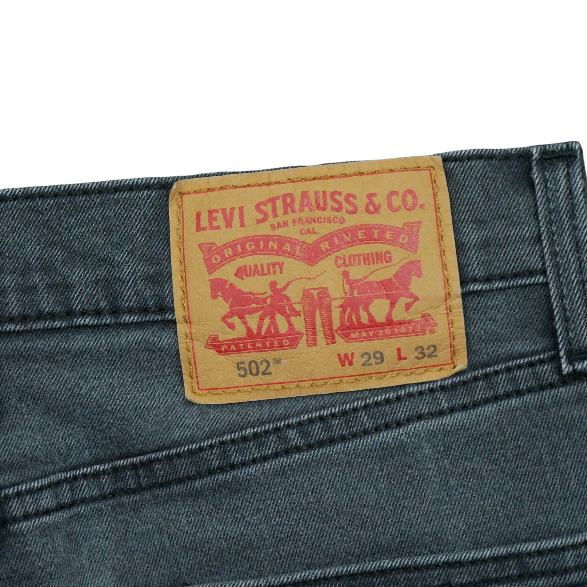 Jean Homme Levis 502 Gris 7