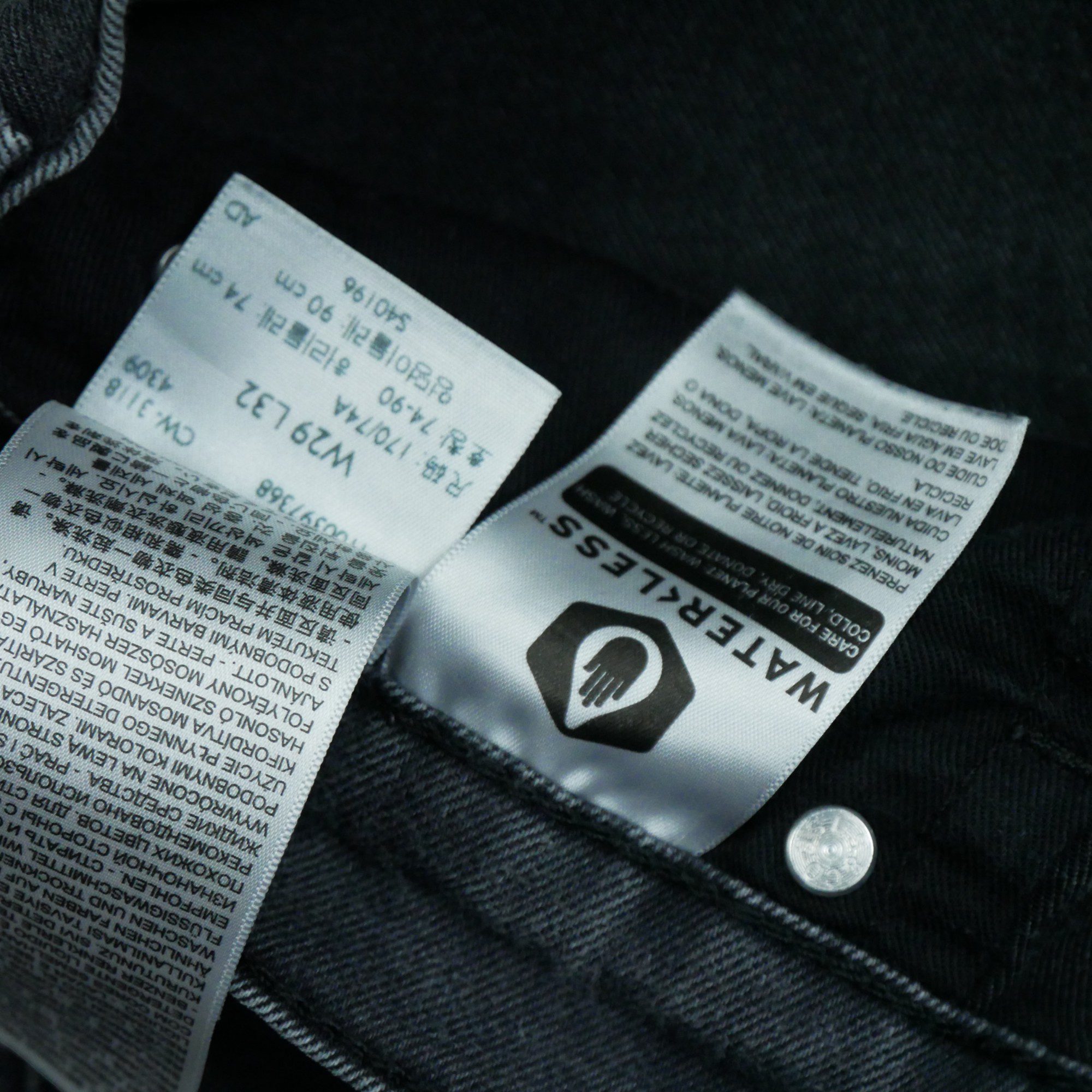 Jean Homme Levis 502 Gris 10