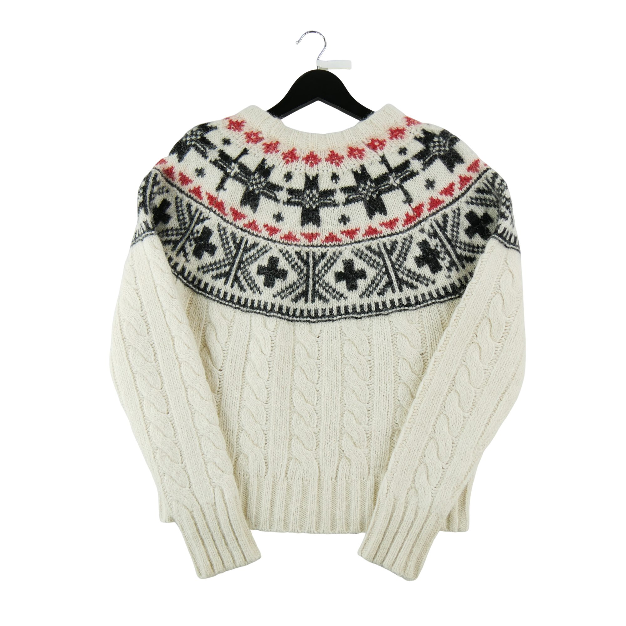 Pull Femme  en laine Blanc 2