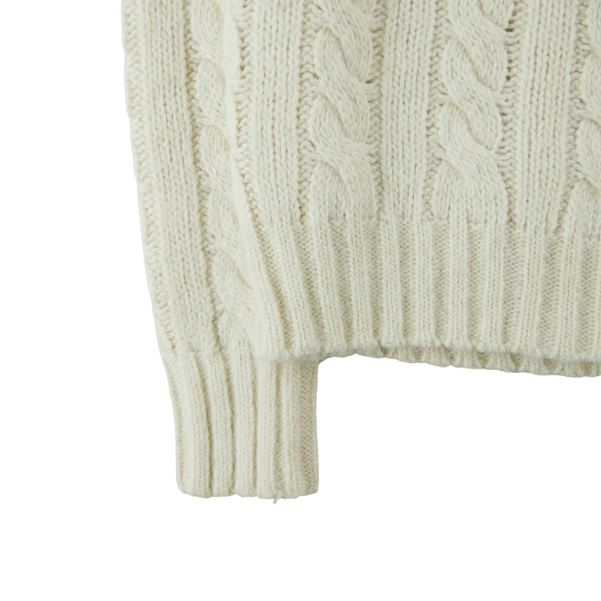 Pull Femme  en laine Blanc 3