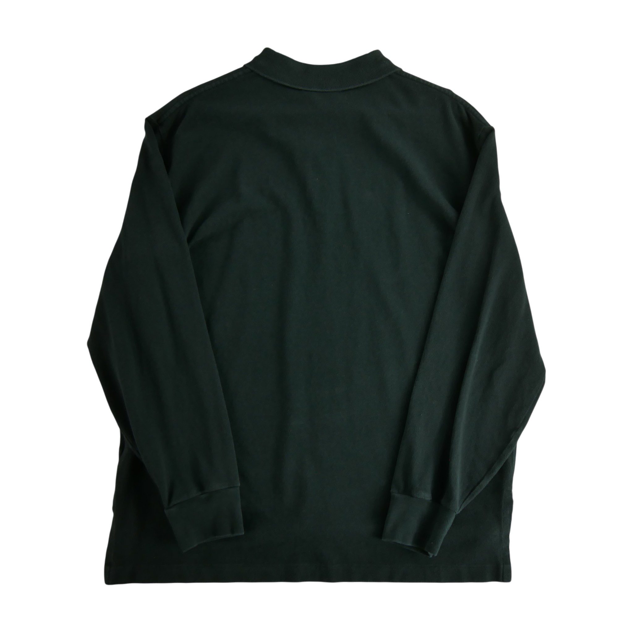 Polo manches longues Homme  Noir 2