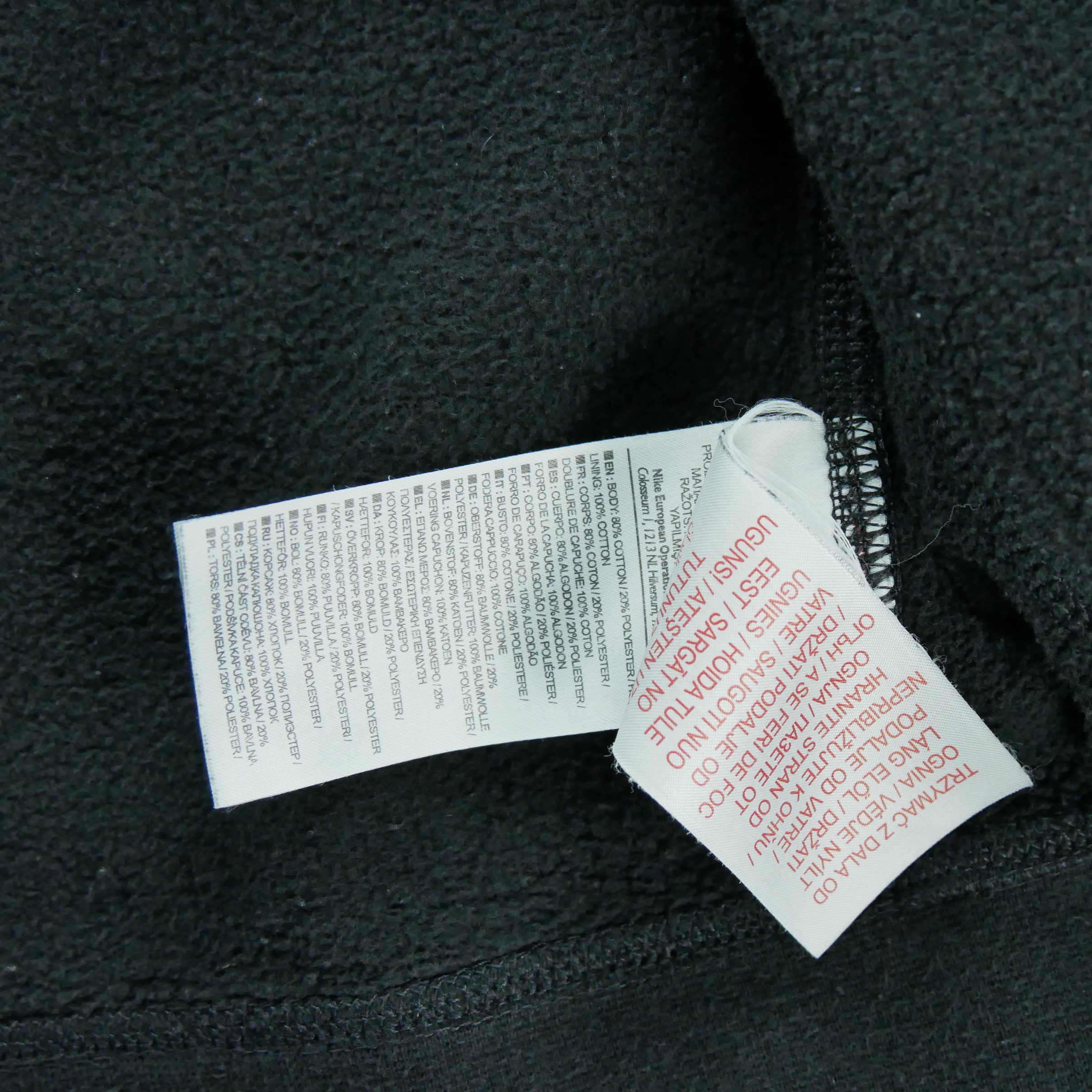 Sweat à capuche Femme  Full zip Noir 7