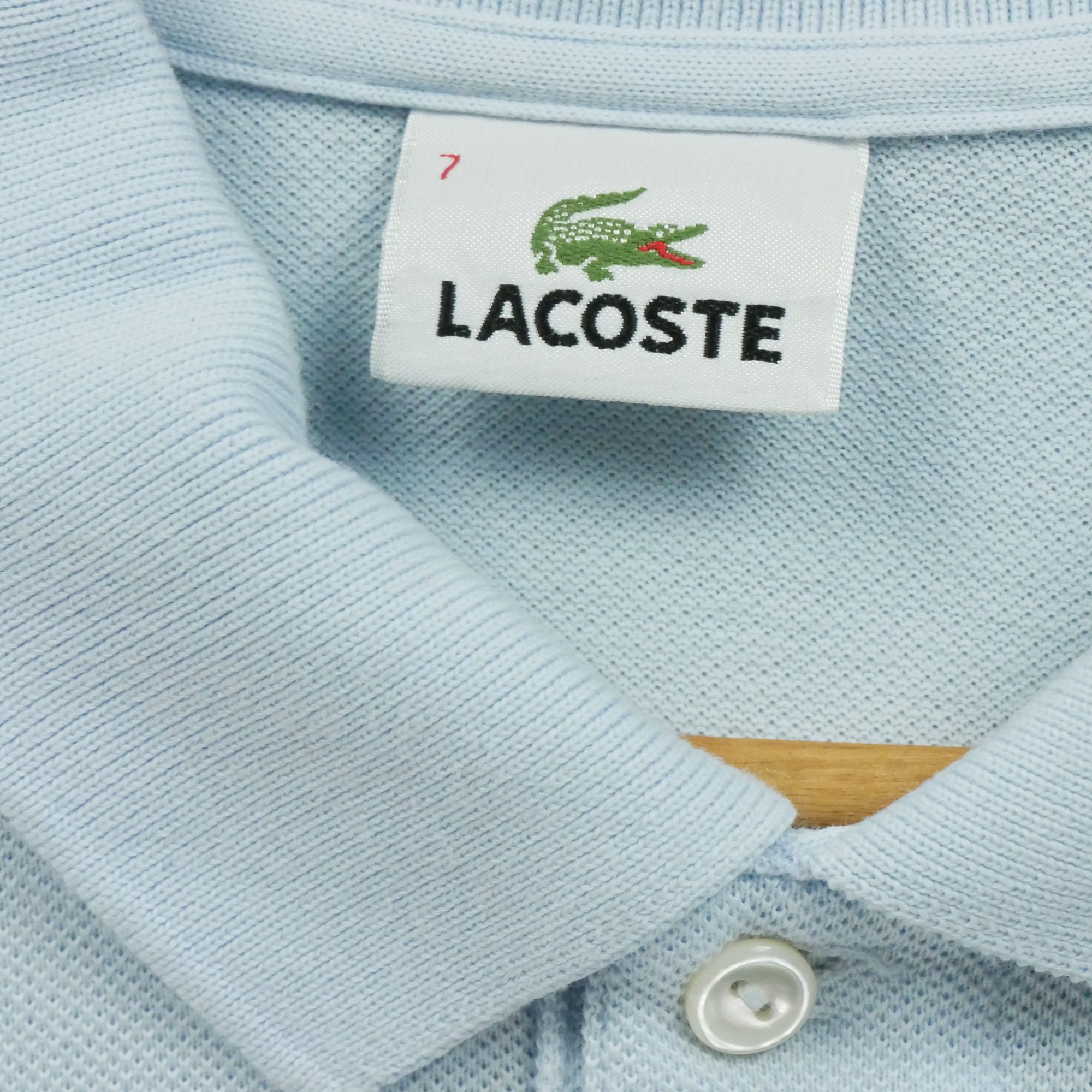 Polo manches courtes Homme  Bleu clair 7