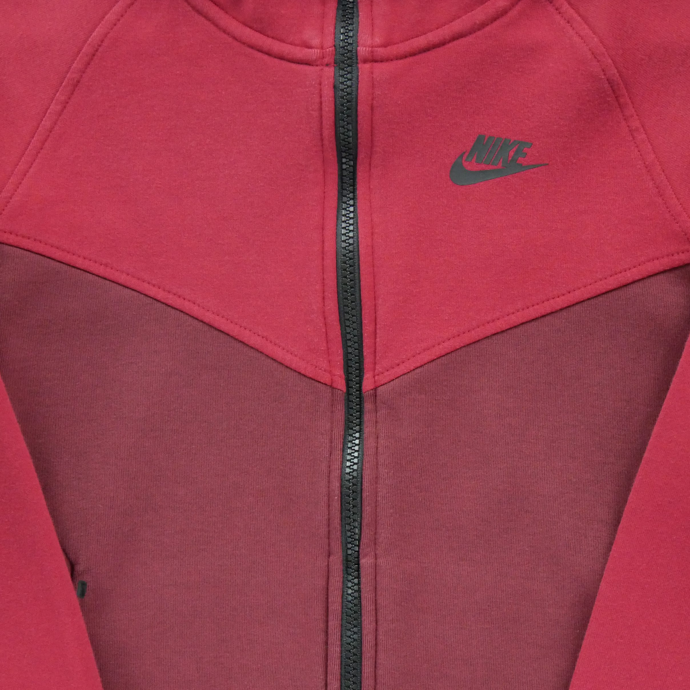 Sweat à capuche Femme  Full zip Rouge 4