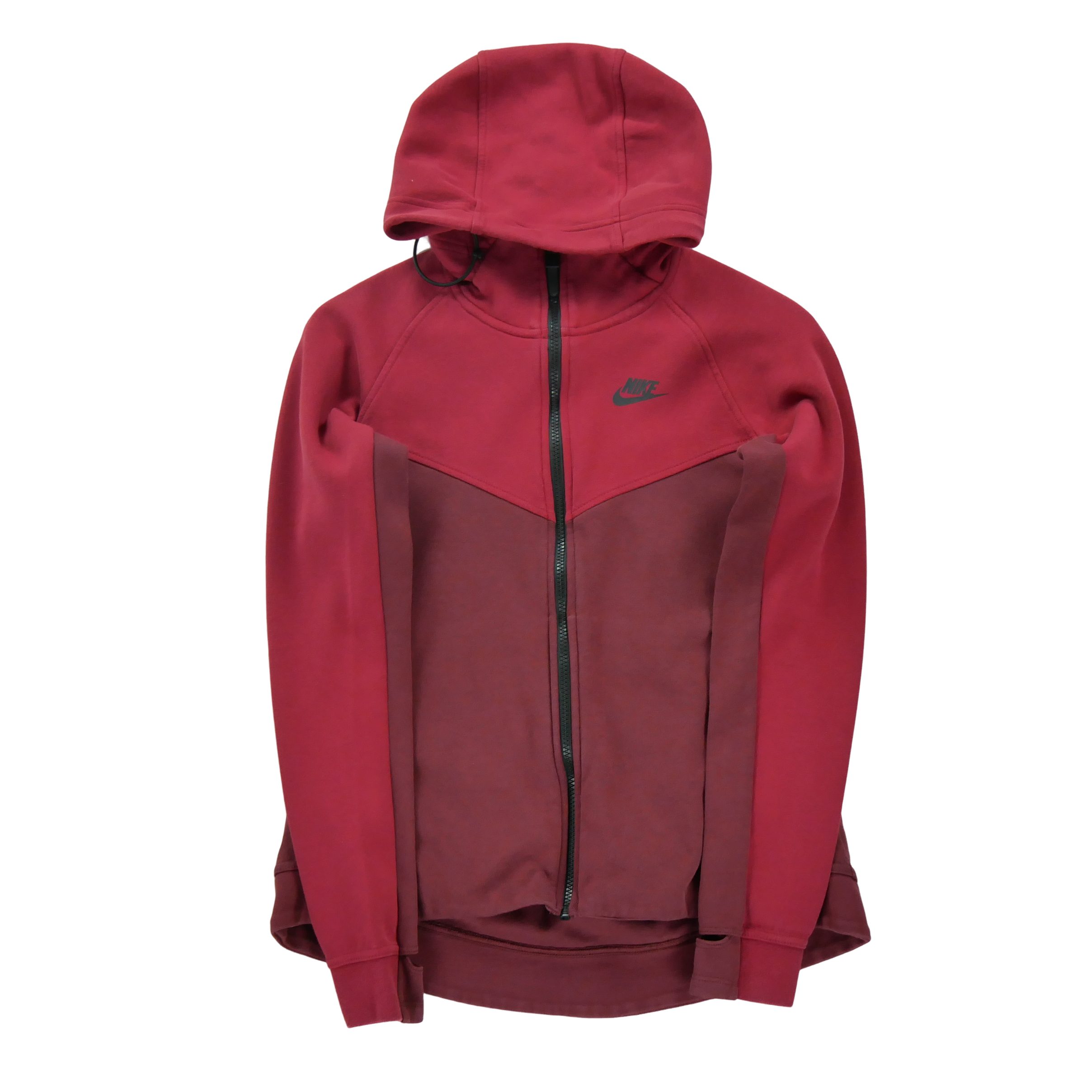 Sweat à capuche Femme  Full zip Rouge 8