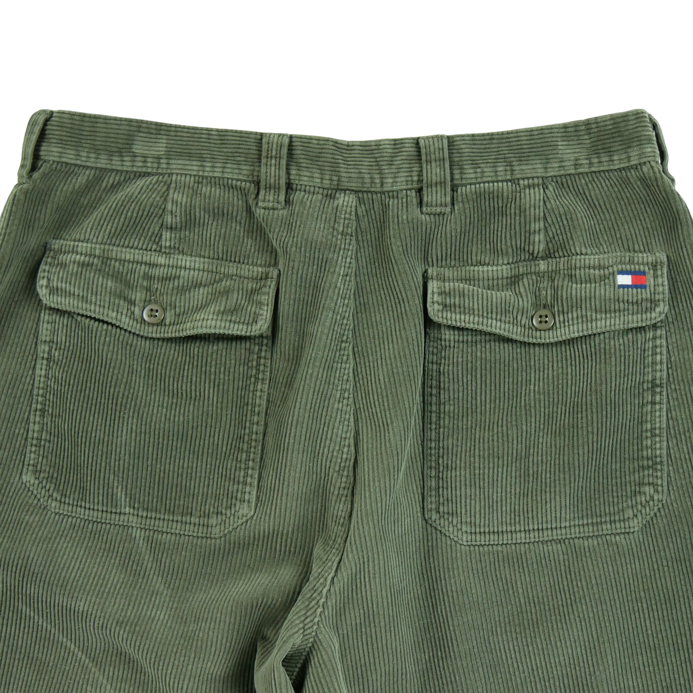Pantalon Homme velours côtelé Kaki 4