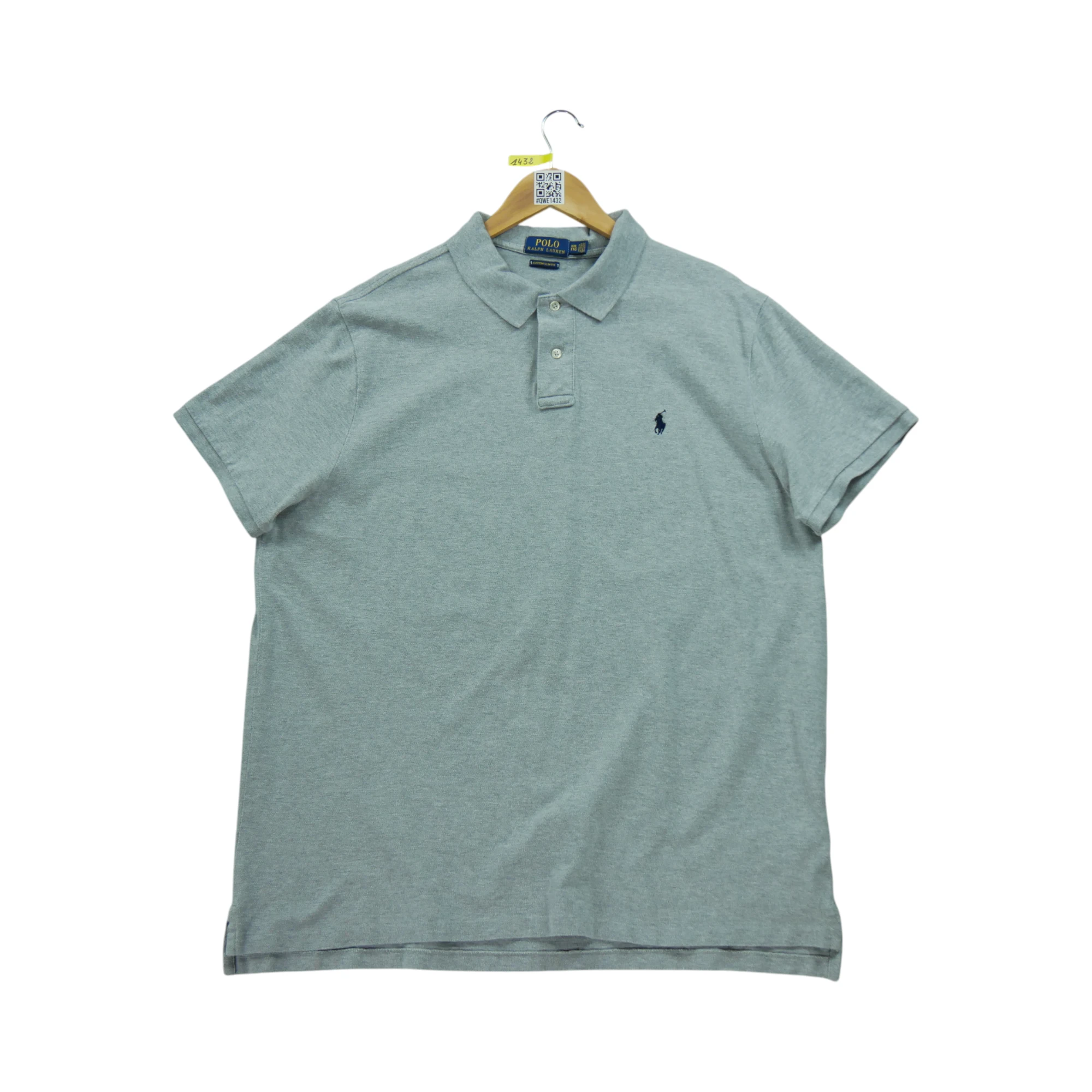 Polo manches courtes Homme  Gris 2