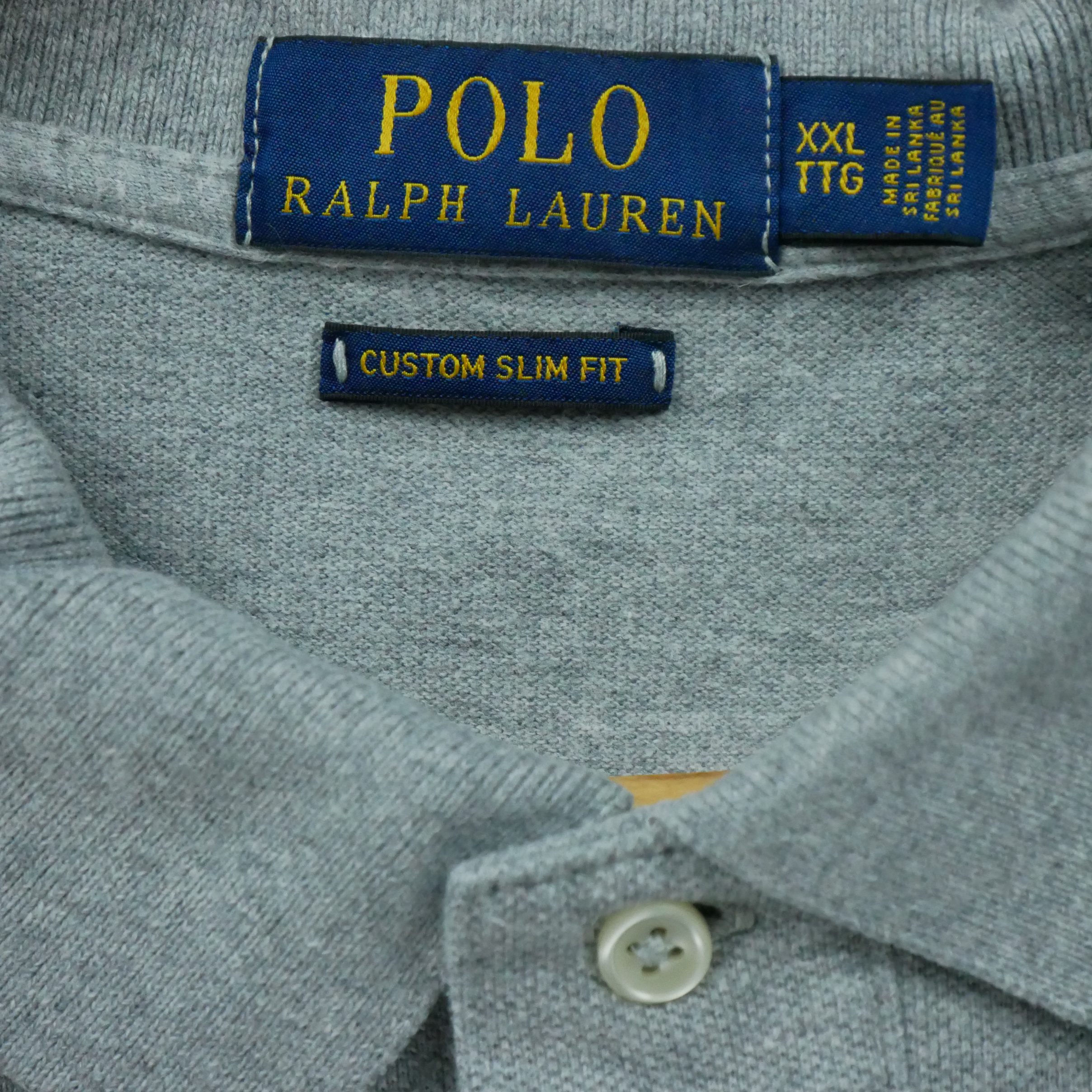 Polo manches courtes Homme  Gris 8