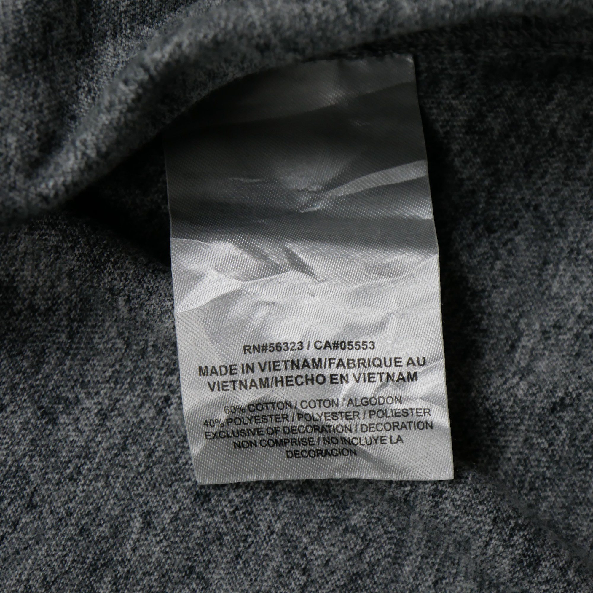Sweat à capuche Homme  Gris 10