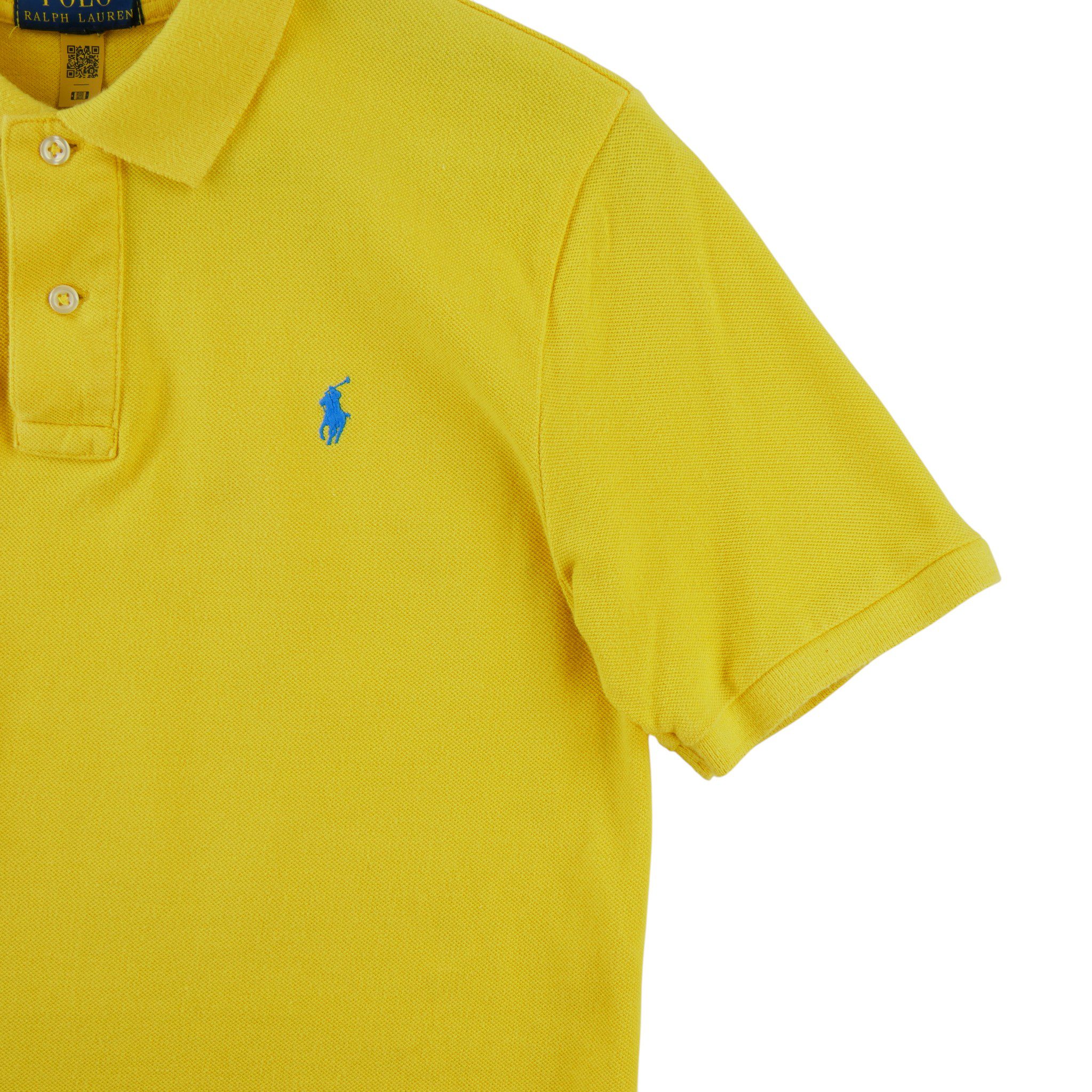 Polo manches courtes Homme  Jaune 4