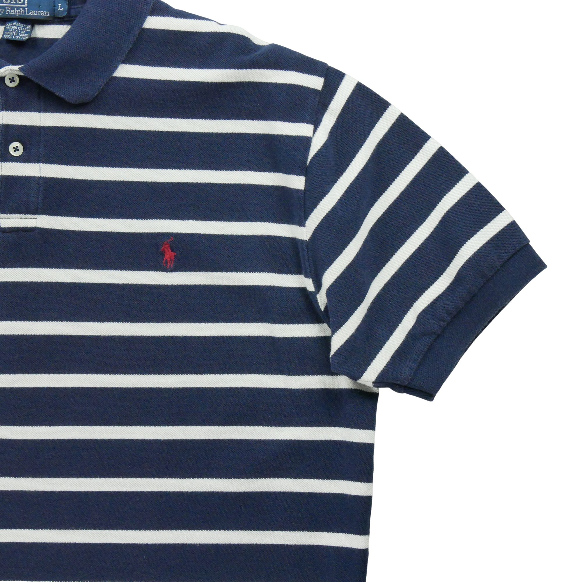 Polo manches courtes Homme  Marine 4