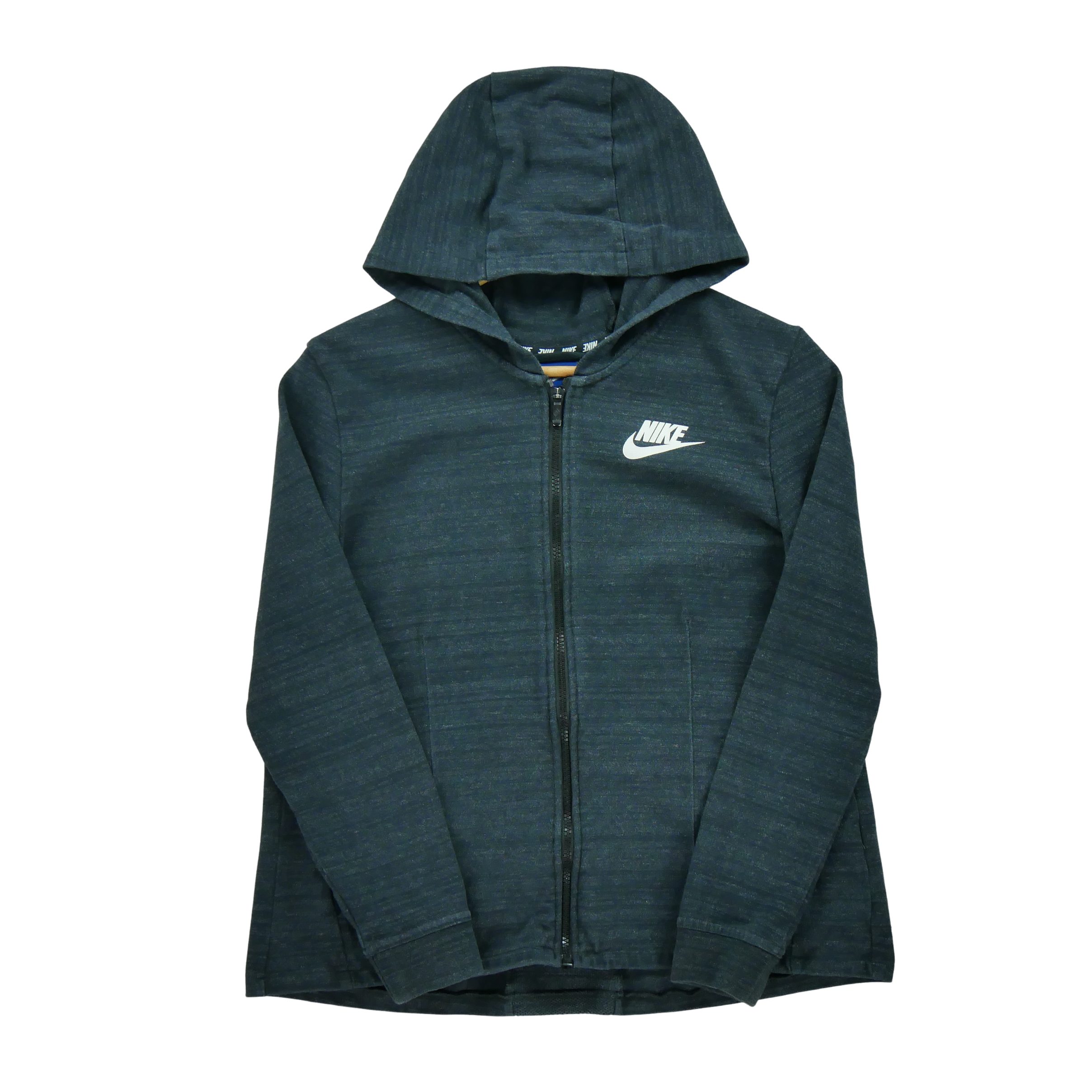 Sweat à capuche Femme  Full zip Gris 1
