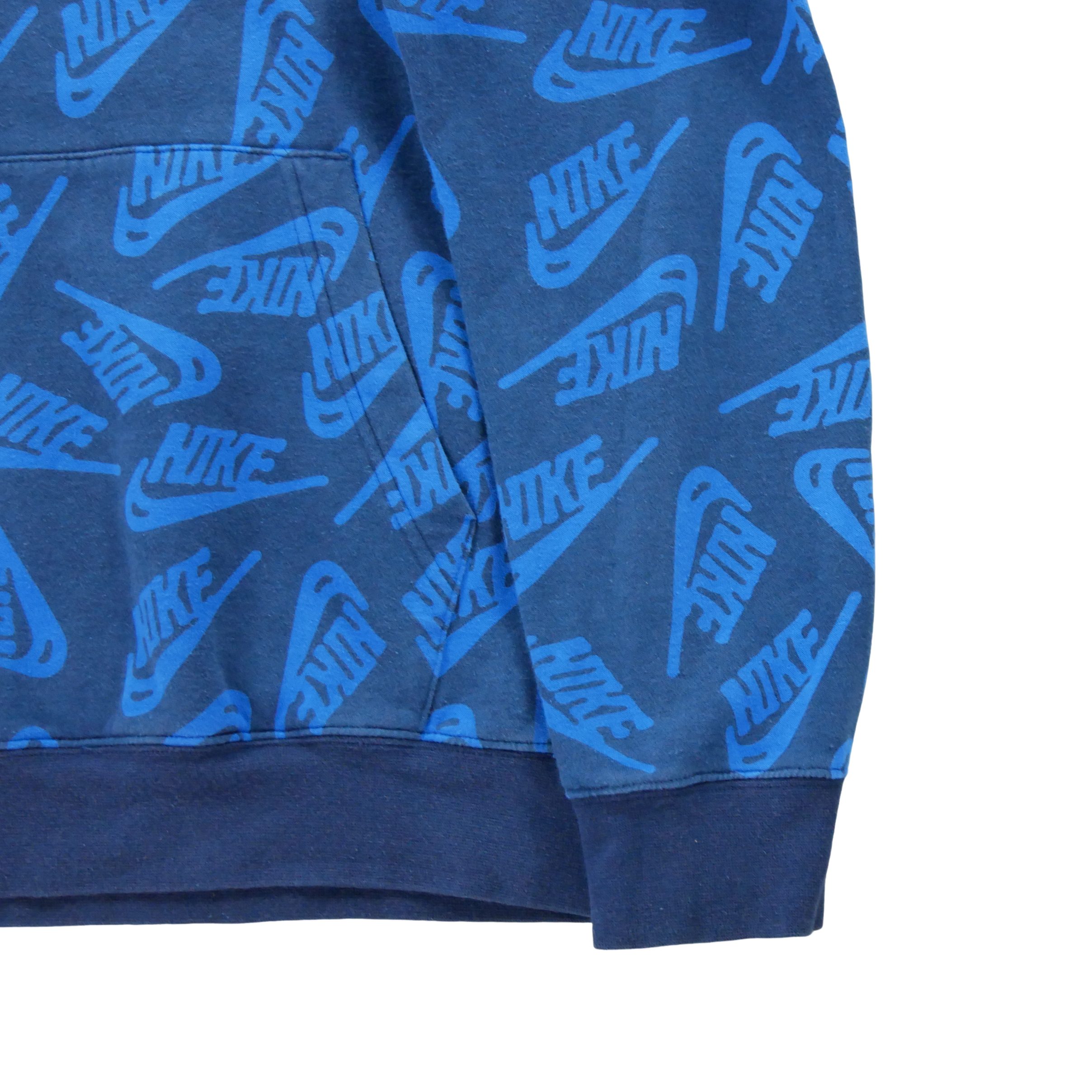 Sweat à capuche Homme  Bleu 4