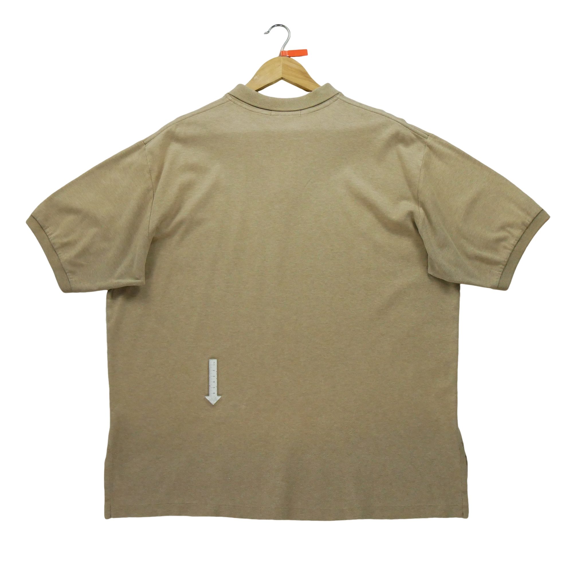 Polo manches courtes Homme  Beige 7