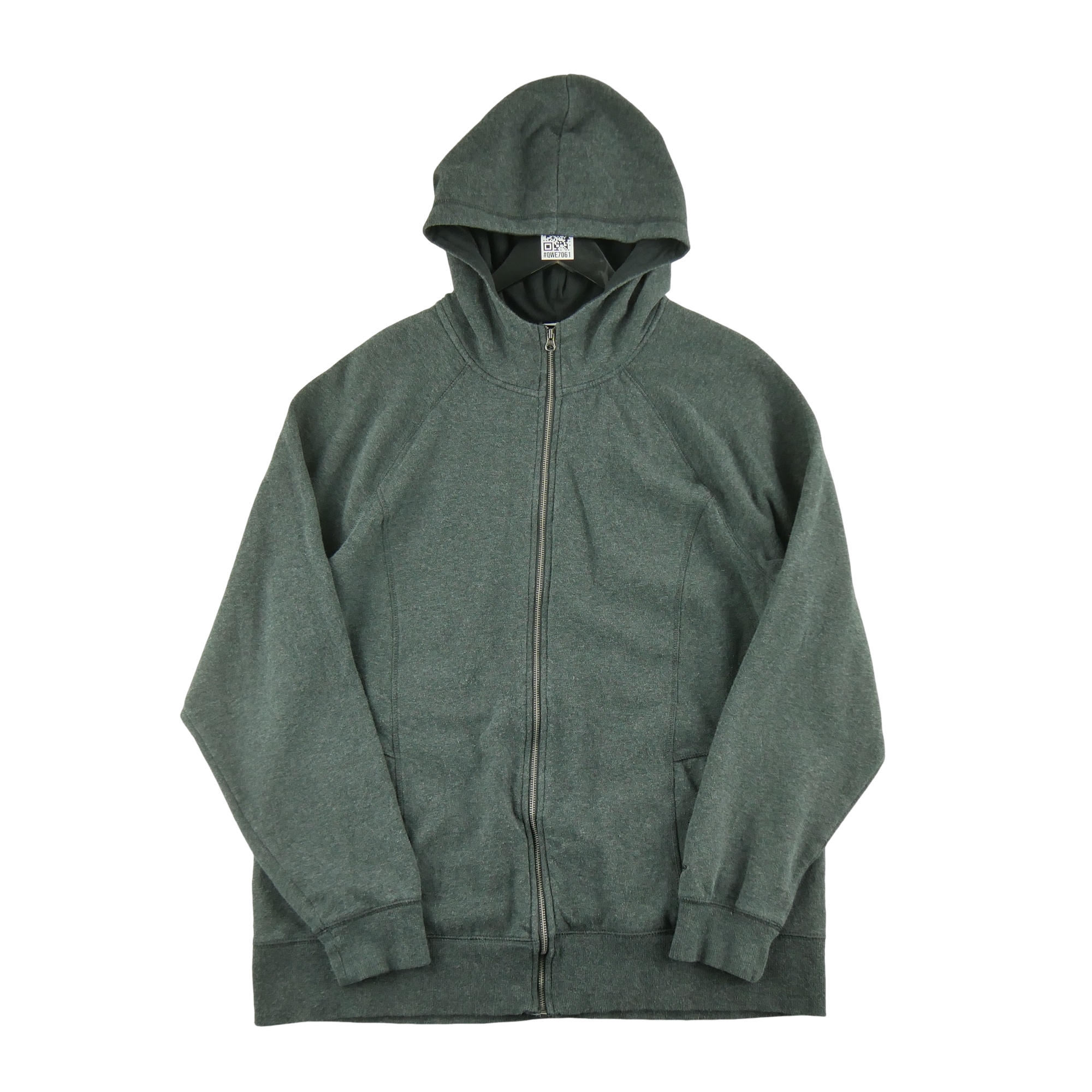 Sweat à capuche Homme  full-zip Gris 1
