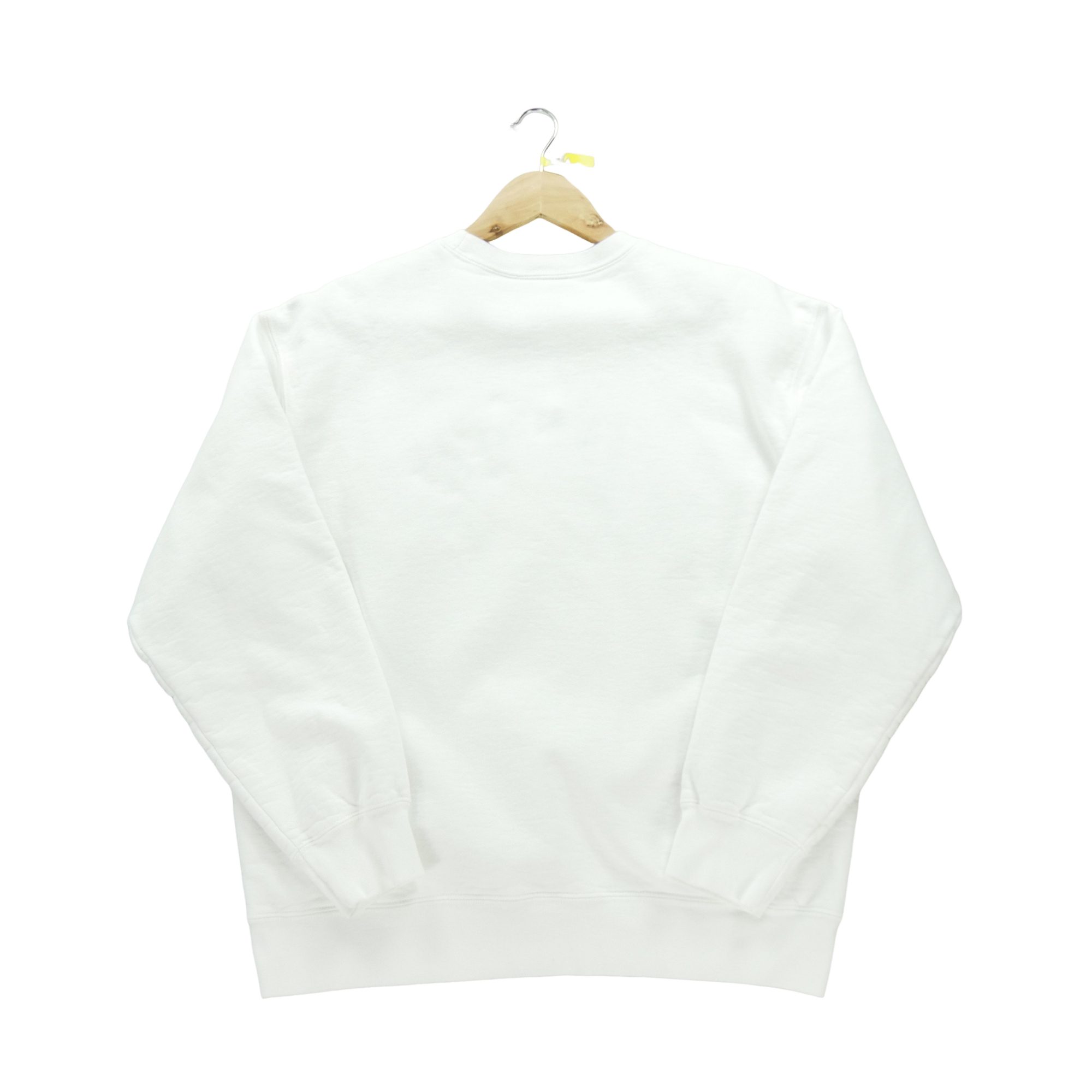 Sweat Homme  Stacked Crewneck Blanc 2