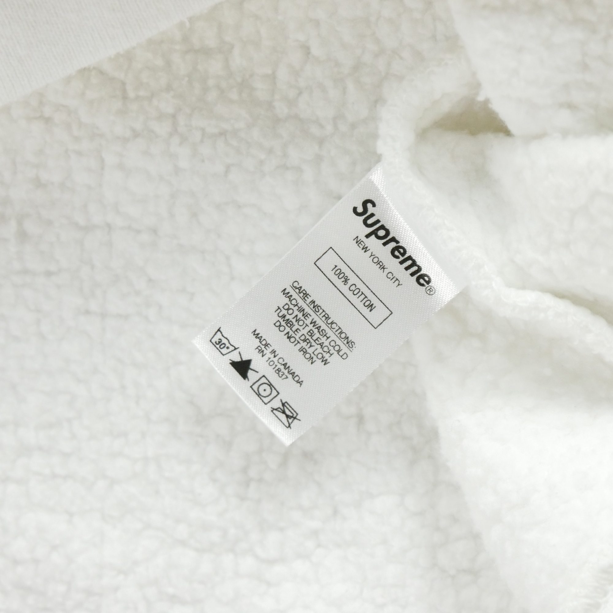 Sweat Homme  Stacked Crewneck Blanc 13
