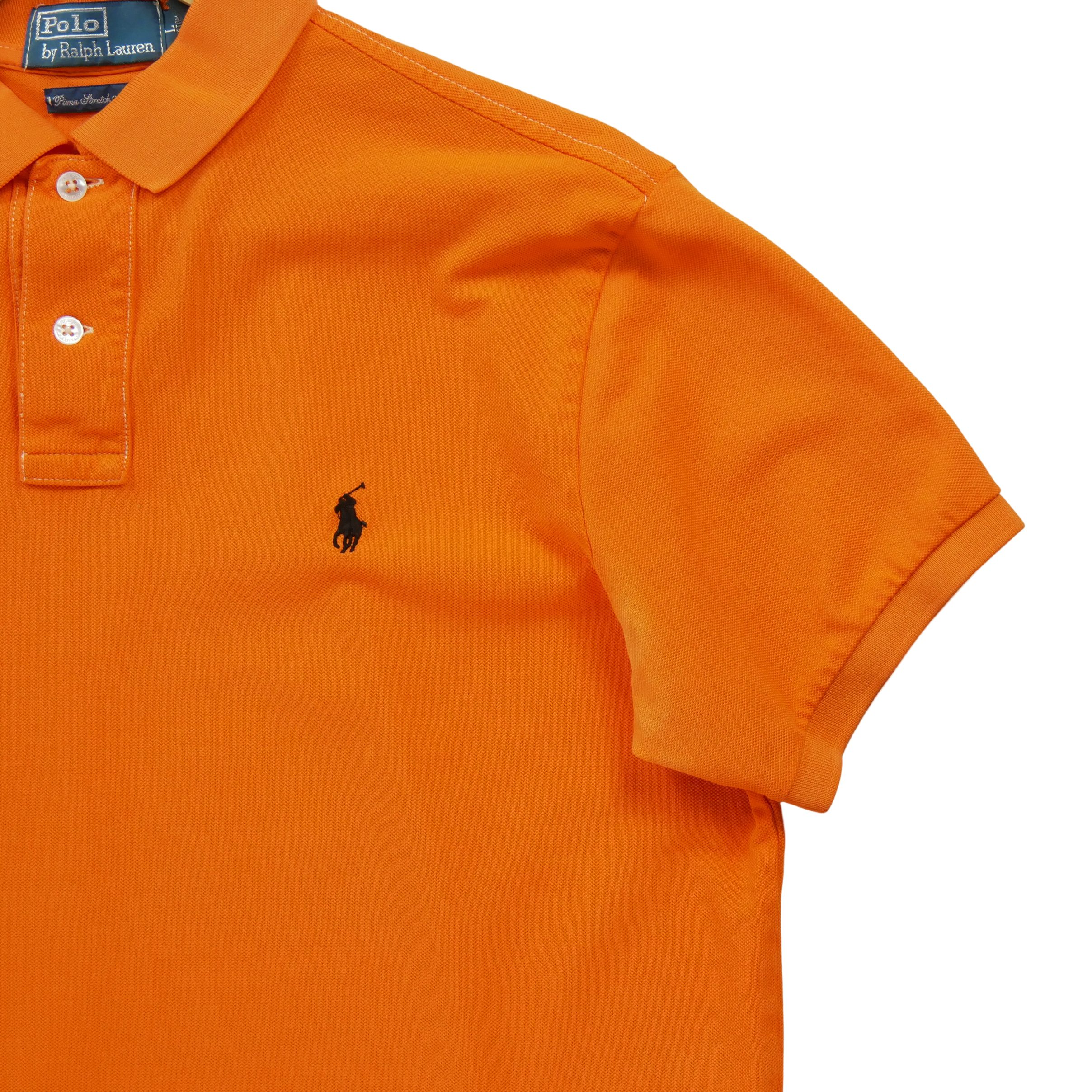 Polo manches courtes Homme  Orange 6