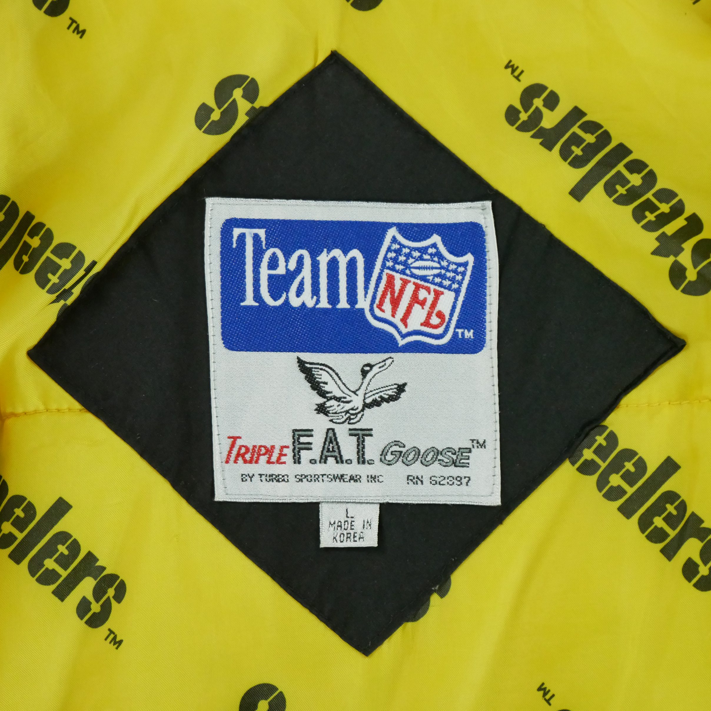 Manteau NFL Pittsburgh Steelers Triple FAT Goose 10