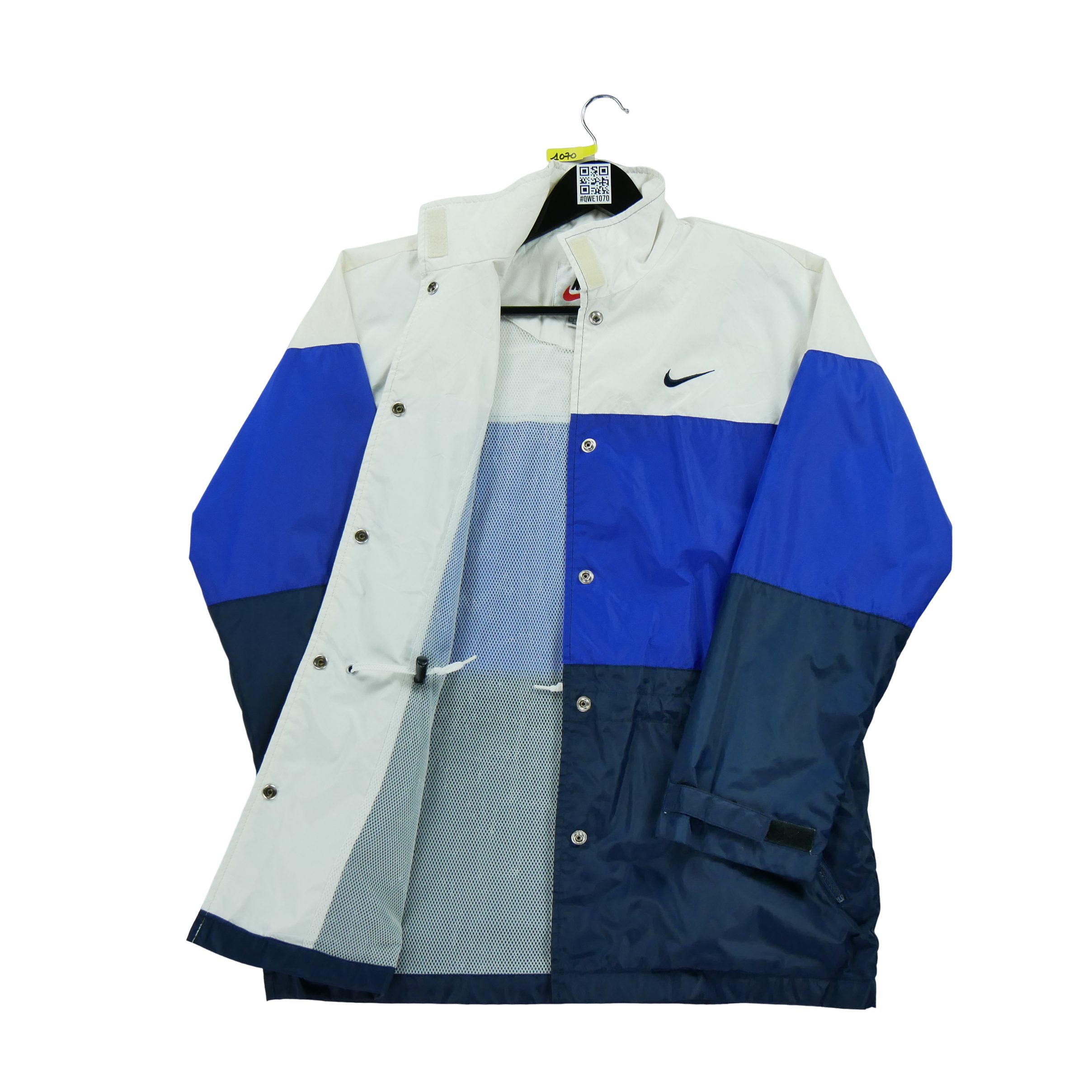 Coupe-vent Homme  Vintage Y2K 90s Bleu 3
