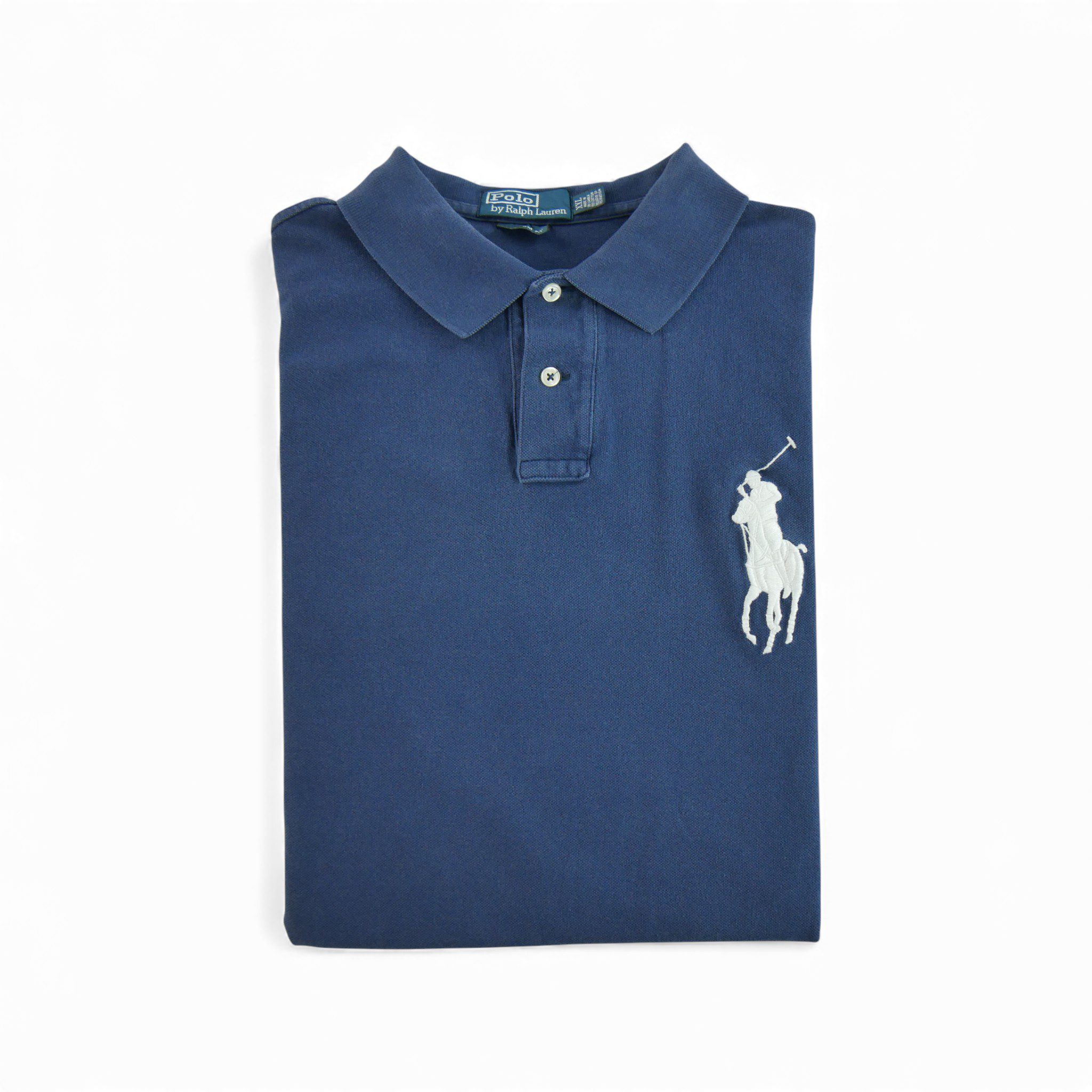 Polo manches courtes Homme  Marine - Bon état