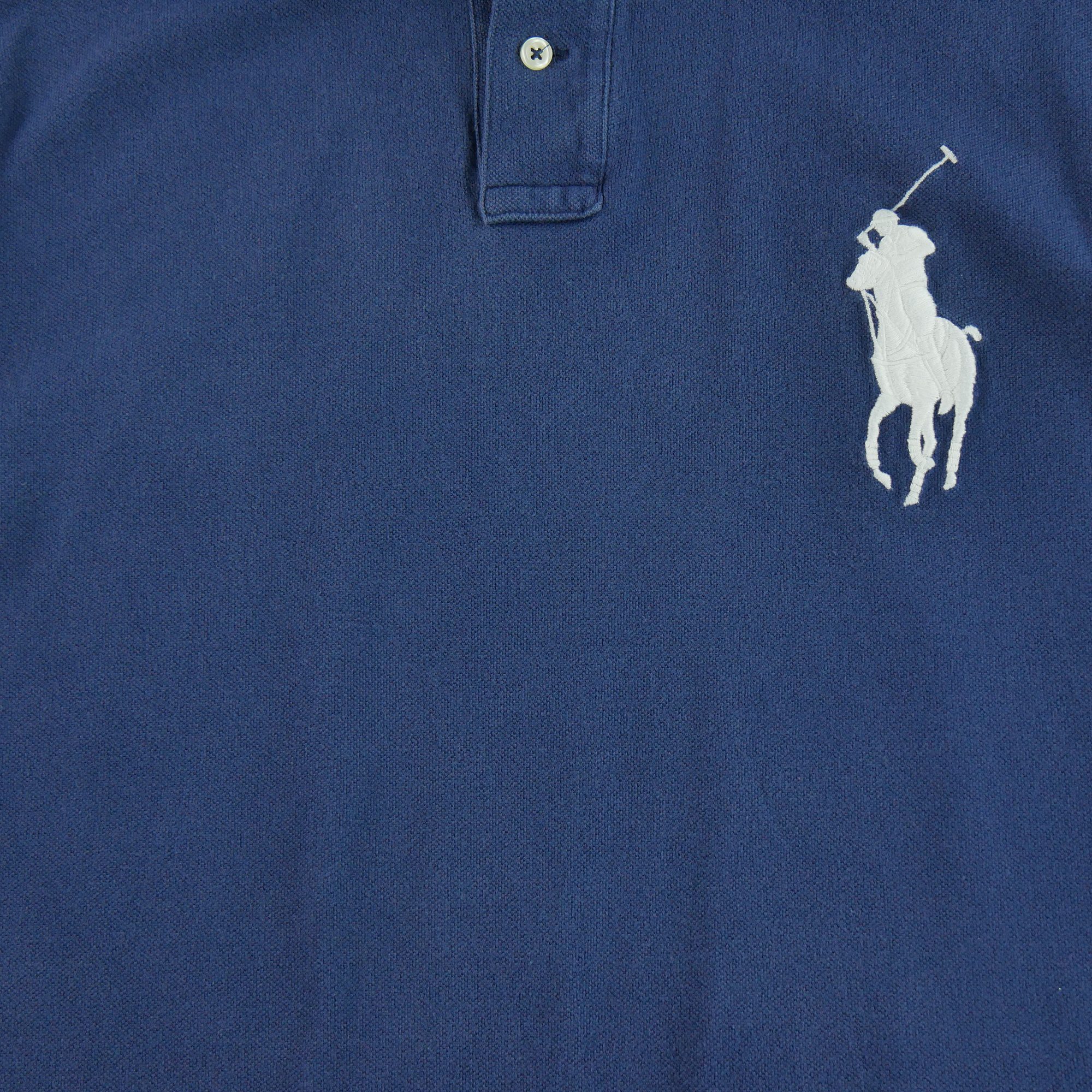 Polo manches courtes Homme  Marine 4