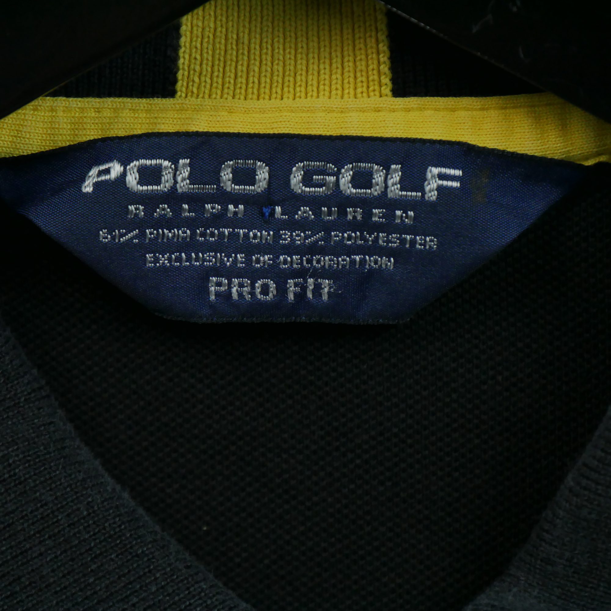 Polo manches courtes Homme  Noir 5