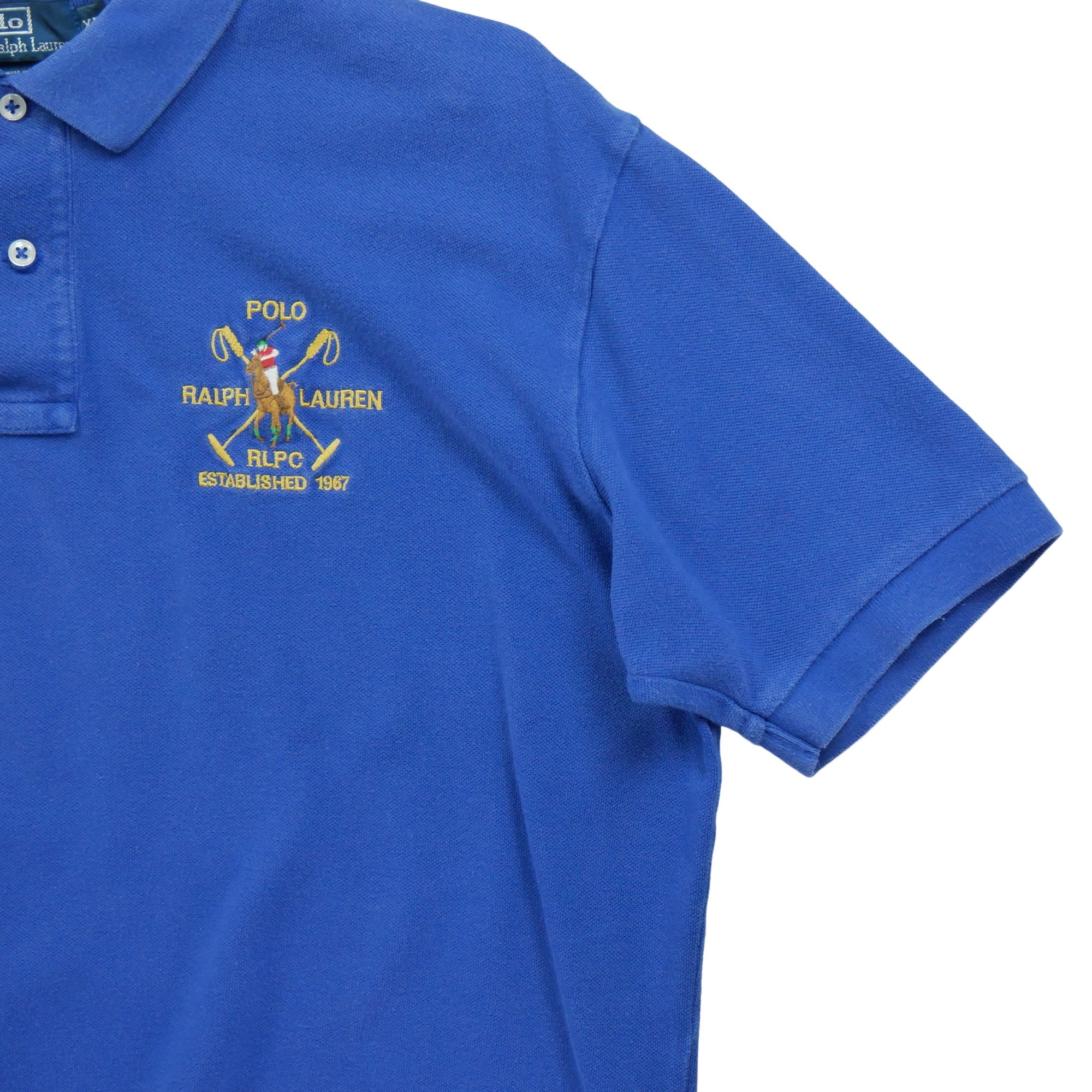 Polo manches courtes Homme  Bleu 4