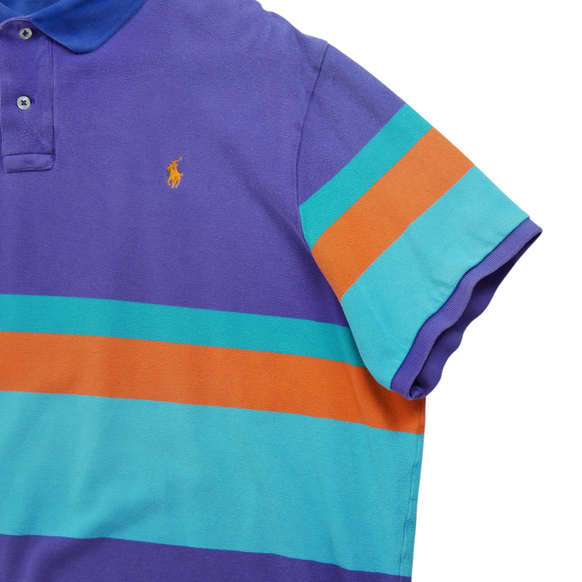 Polo manches courtes Homme  Violet 4