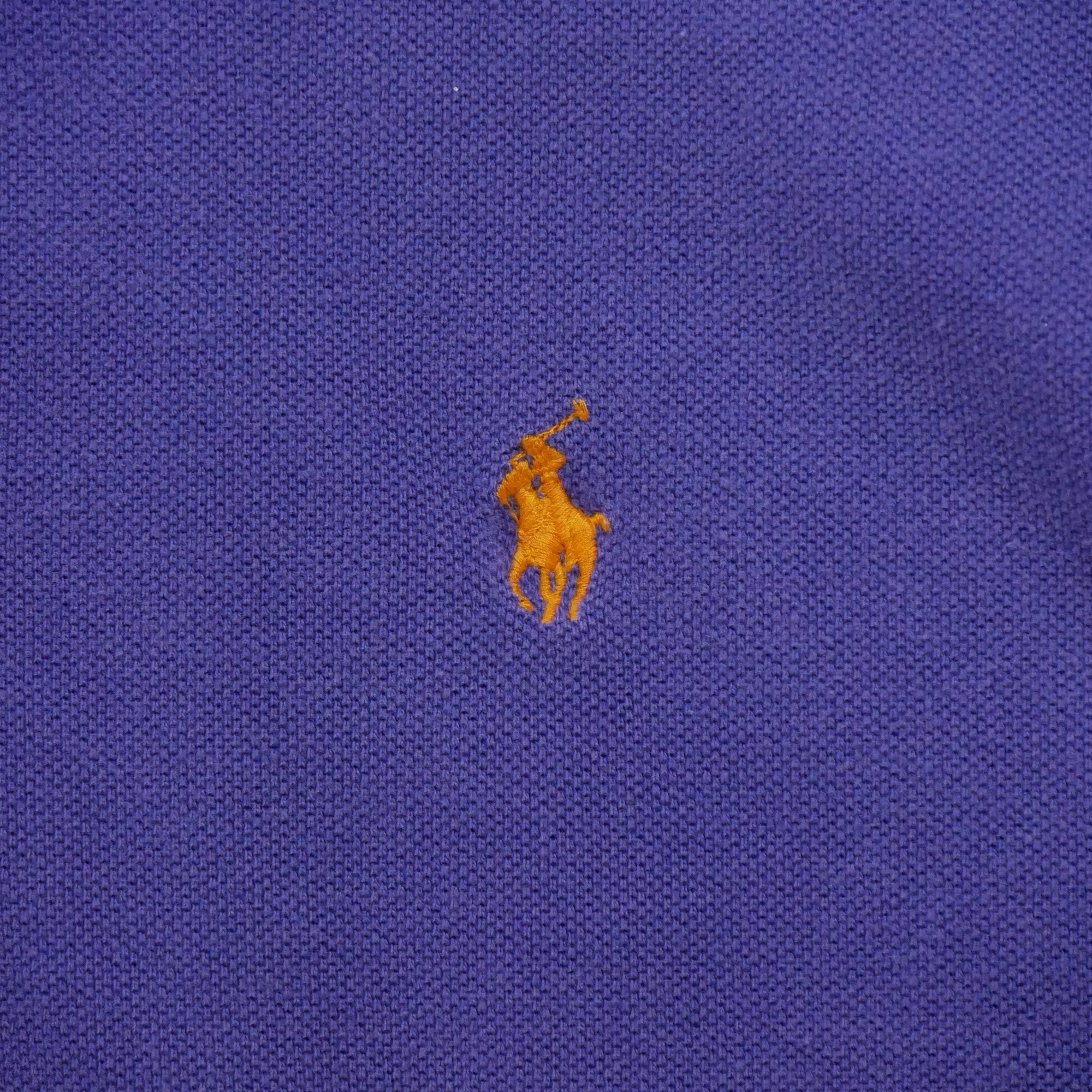 Polo manches courtes Homme  Violet 7