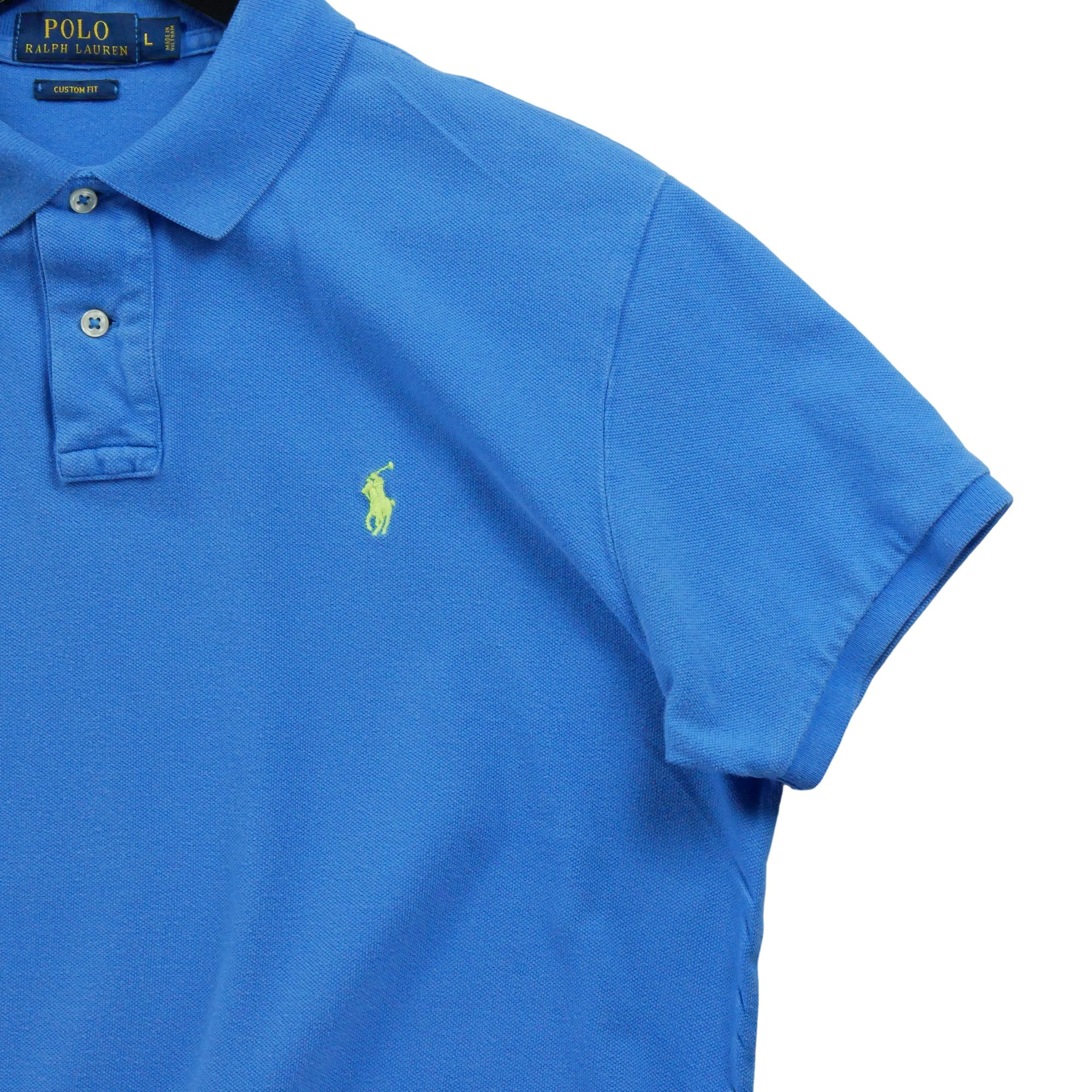 Polo manches courtes Homme  Bleu 4