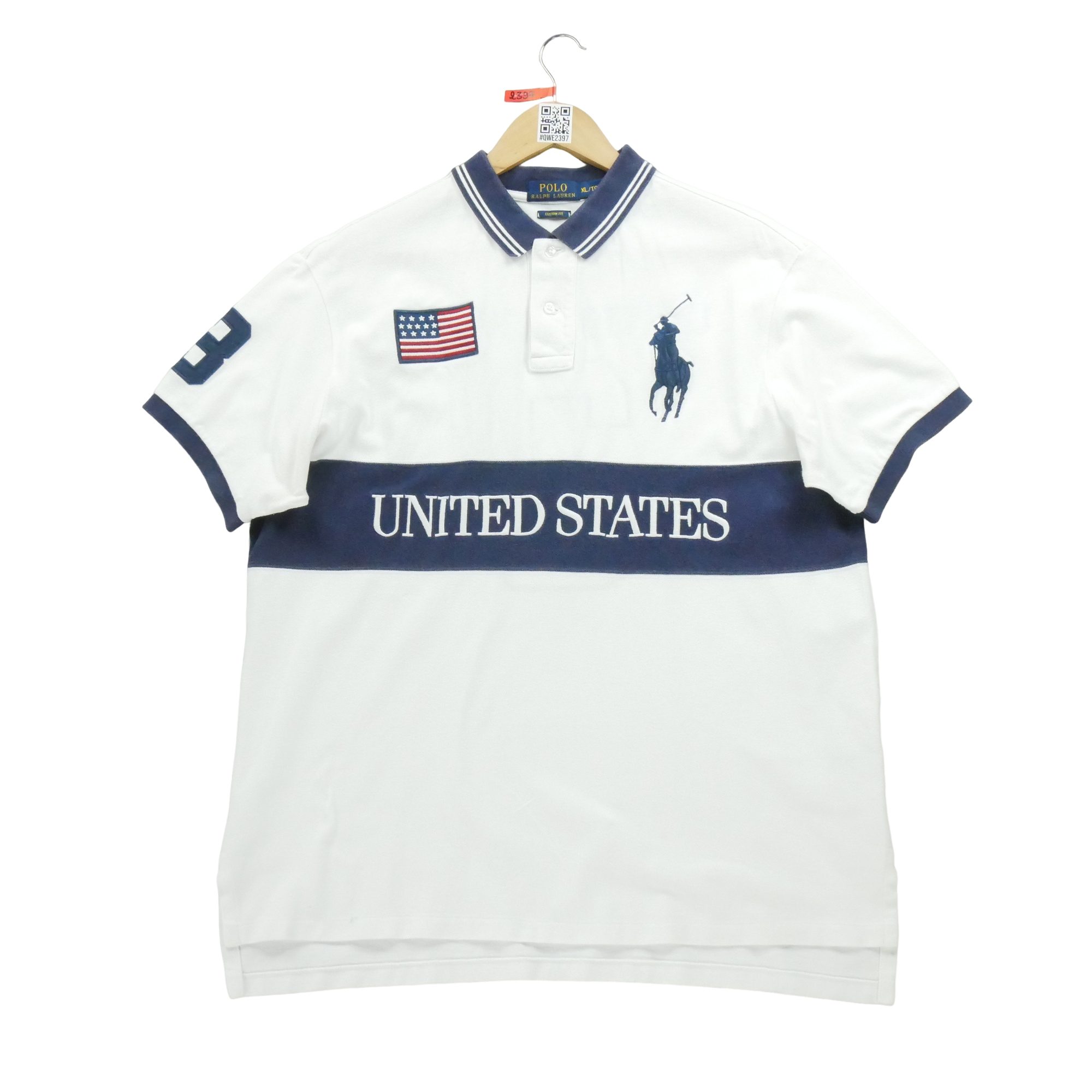 Polo manches courtes Homme  Blanc 2