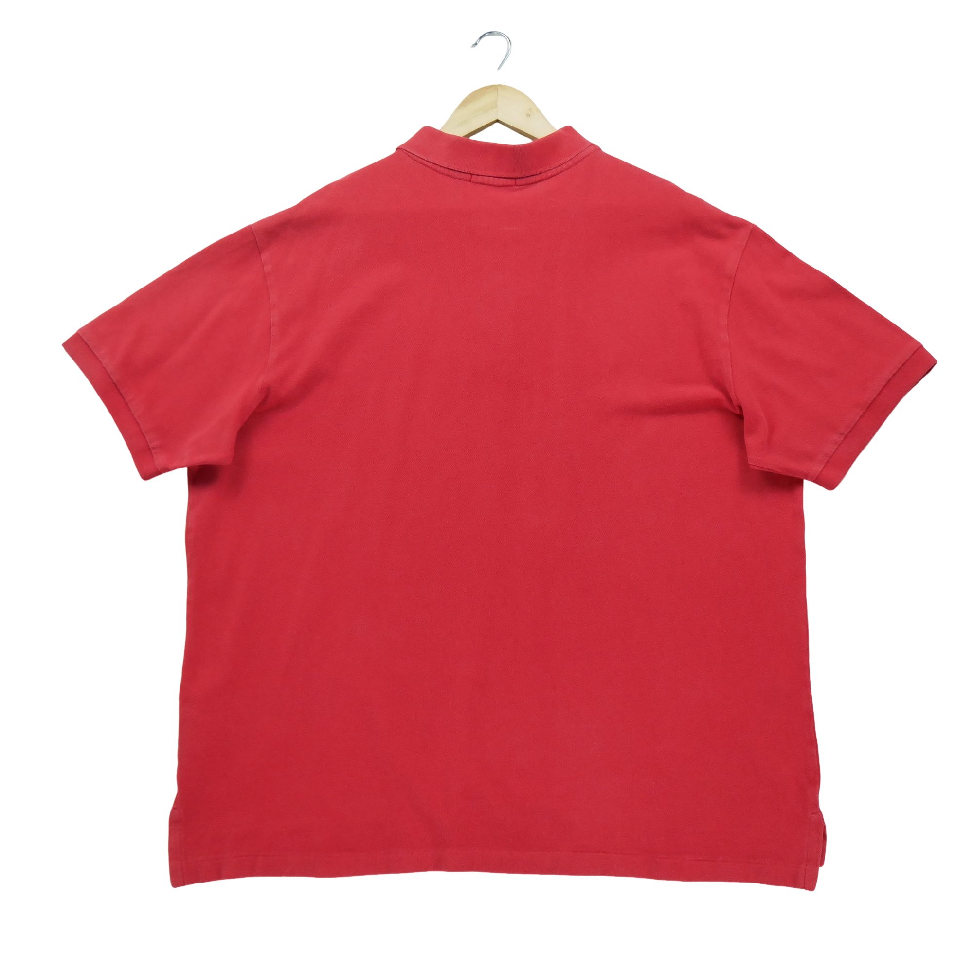 Polo manches courtes Homme  Rouge 3
