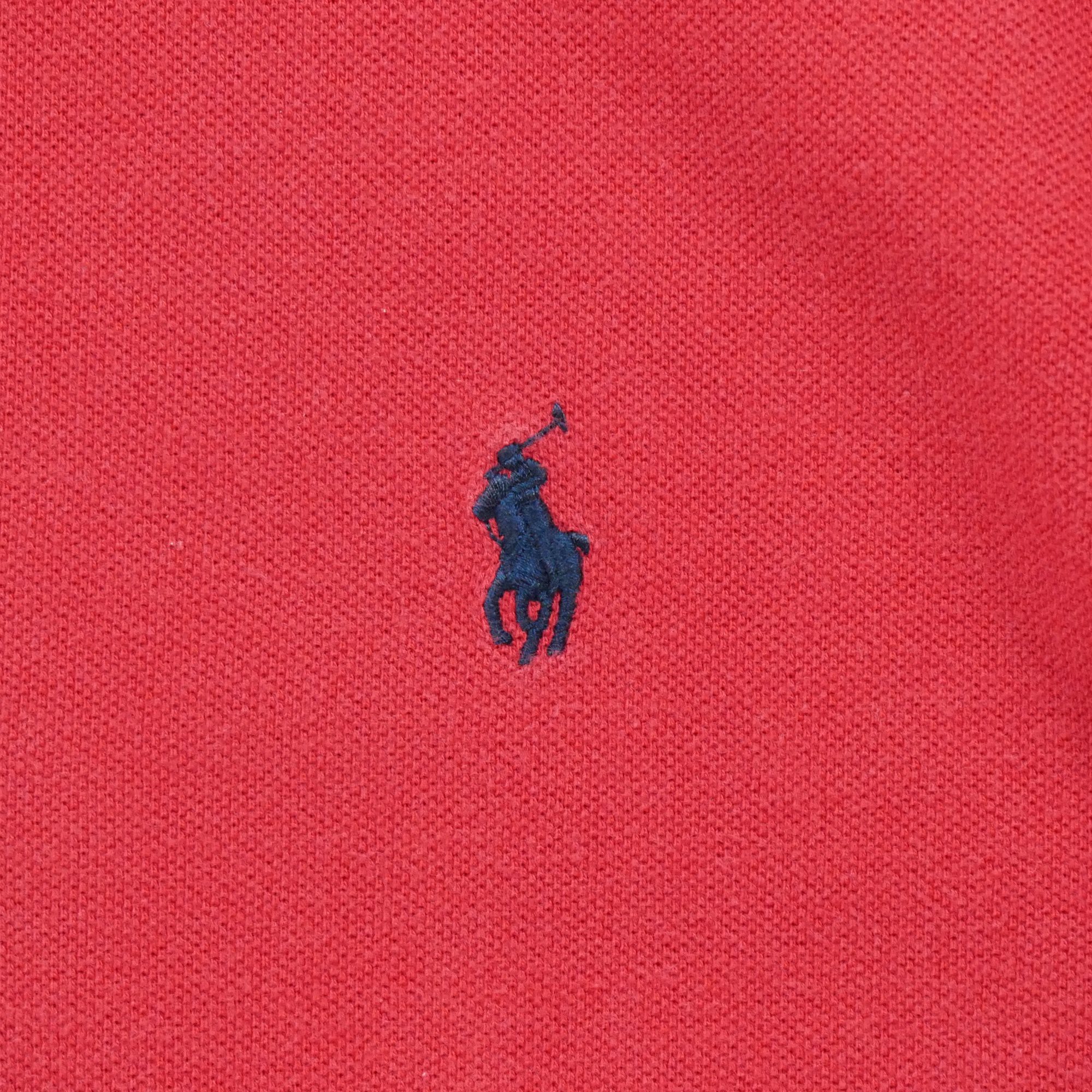 Polo manches courtes Homme  Rouge 5