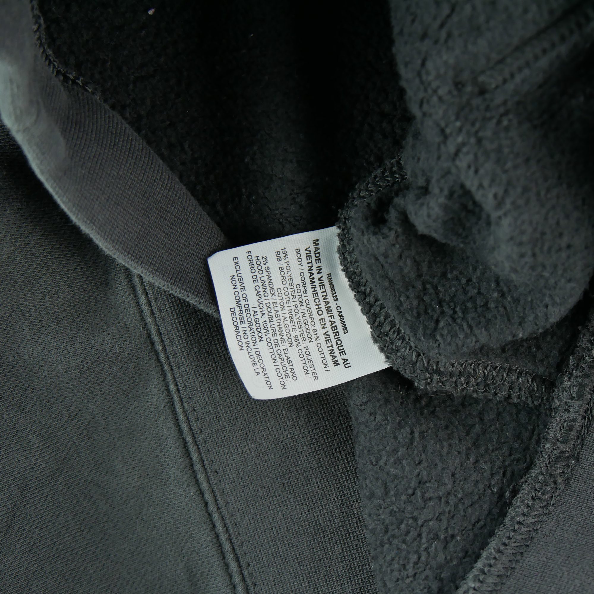 Sweat à capuche Homme  Gris 8