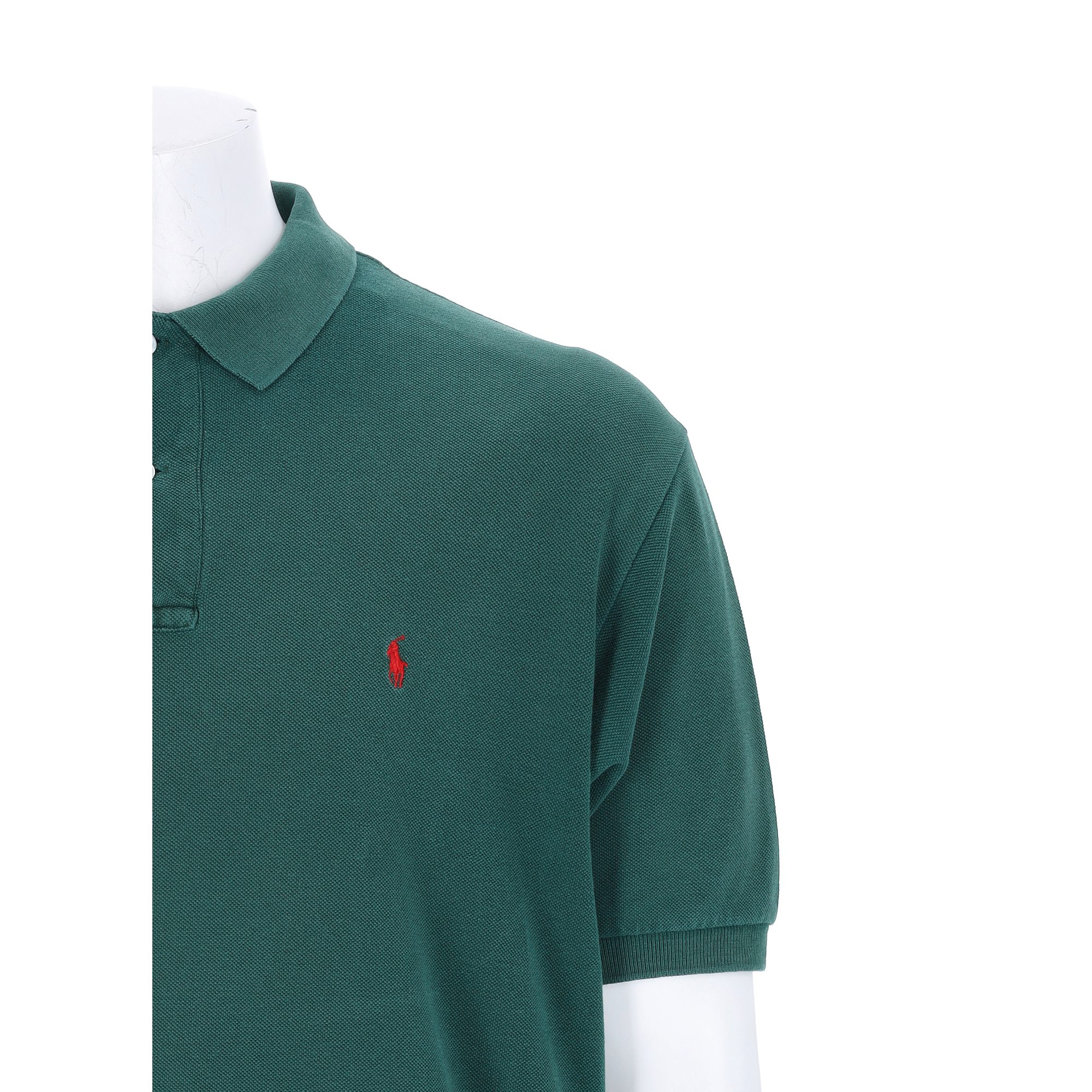 Polo manches courtes Homme  Vert 4