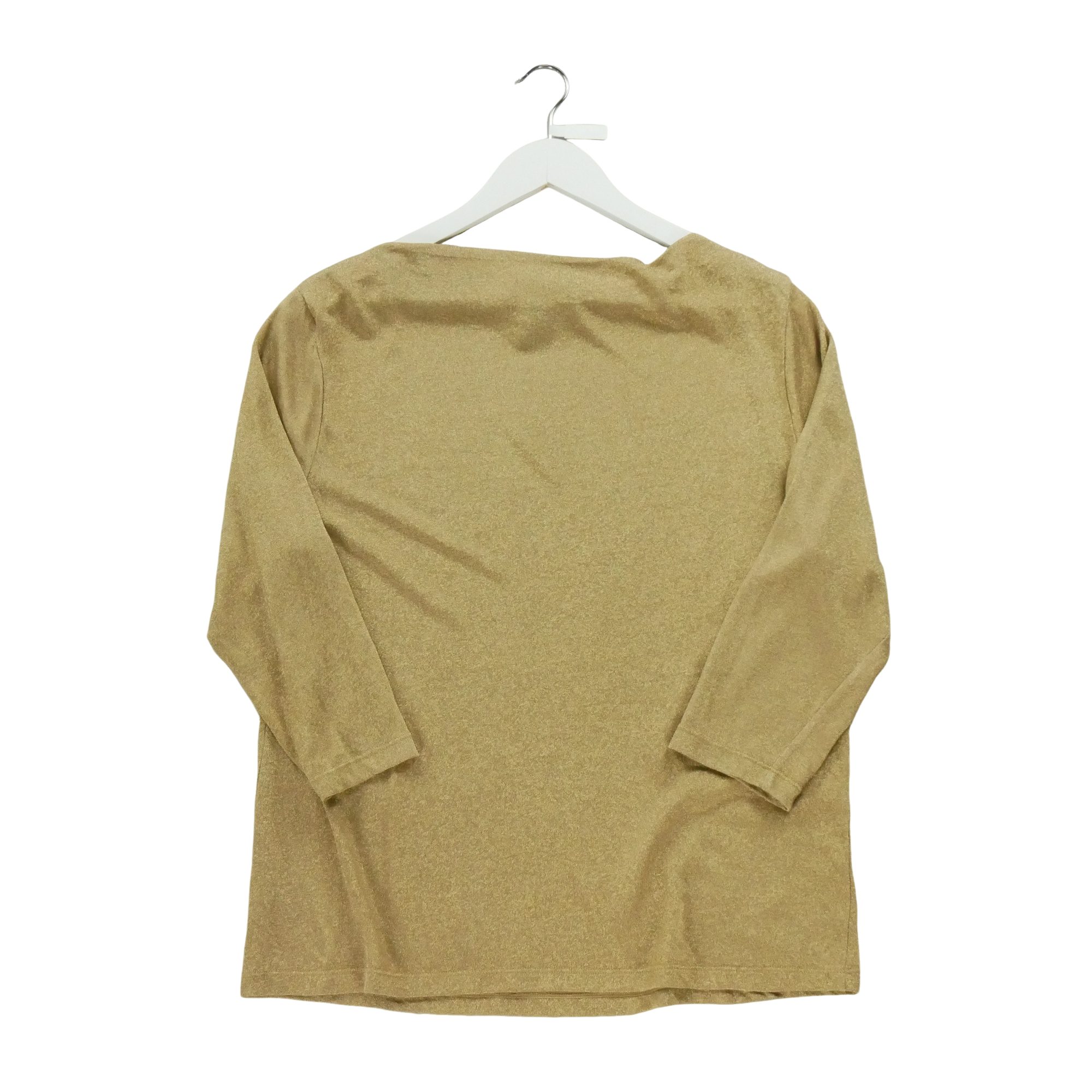 T-shirt manches longues Femme  Doré 2