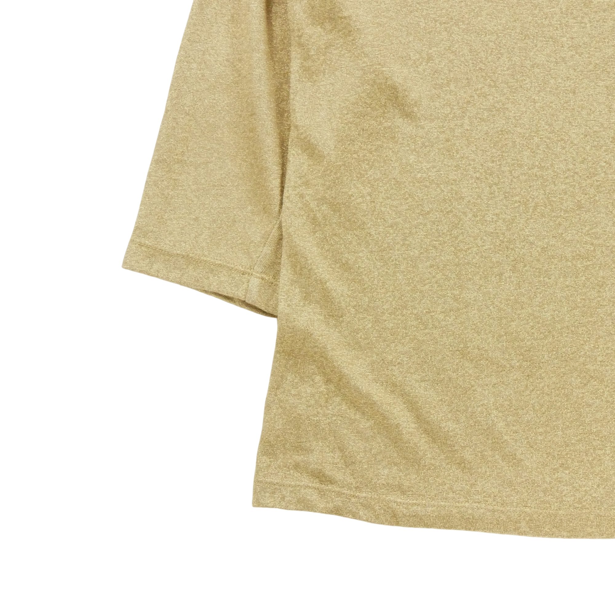 T-shirt manches longues Femme  Doré 4