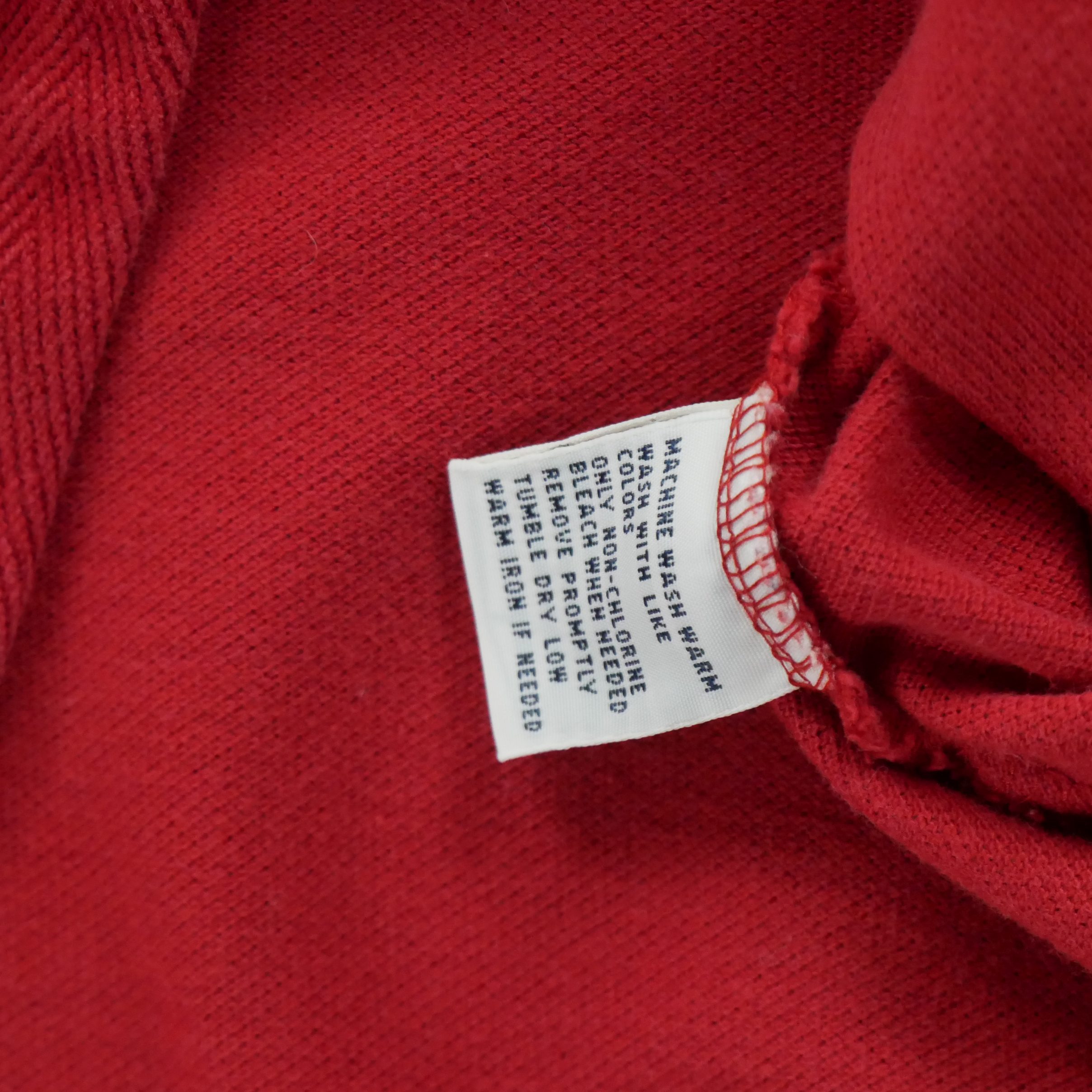 Polo manches courtes Homme  Rouge 7