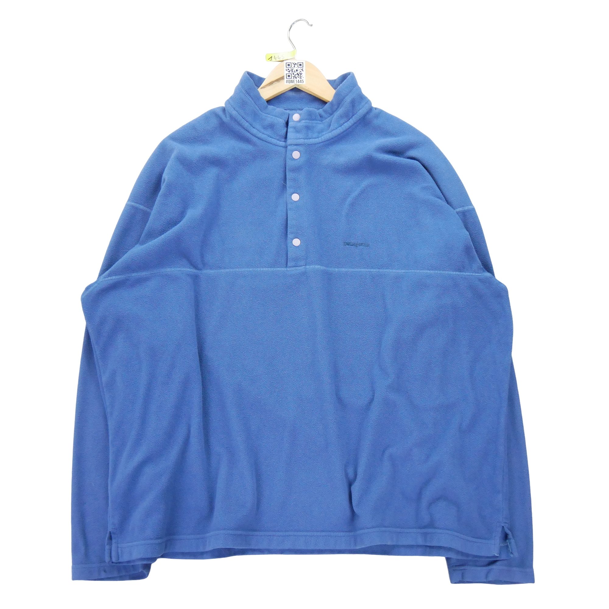 Pull polaire Homme USA Vintage Bleu - Bon état