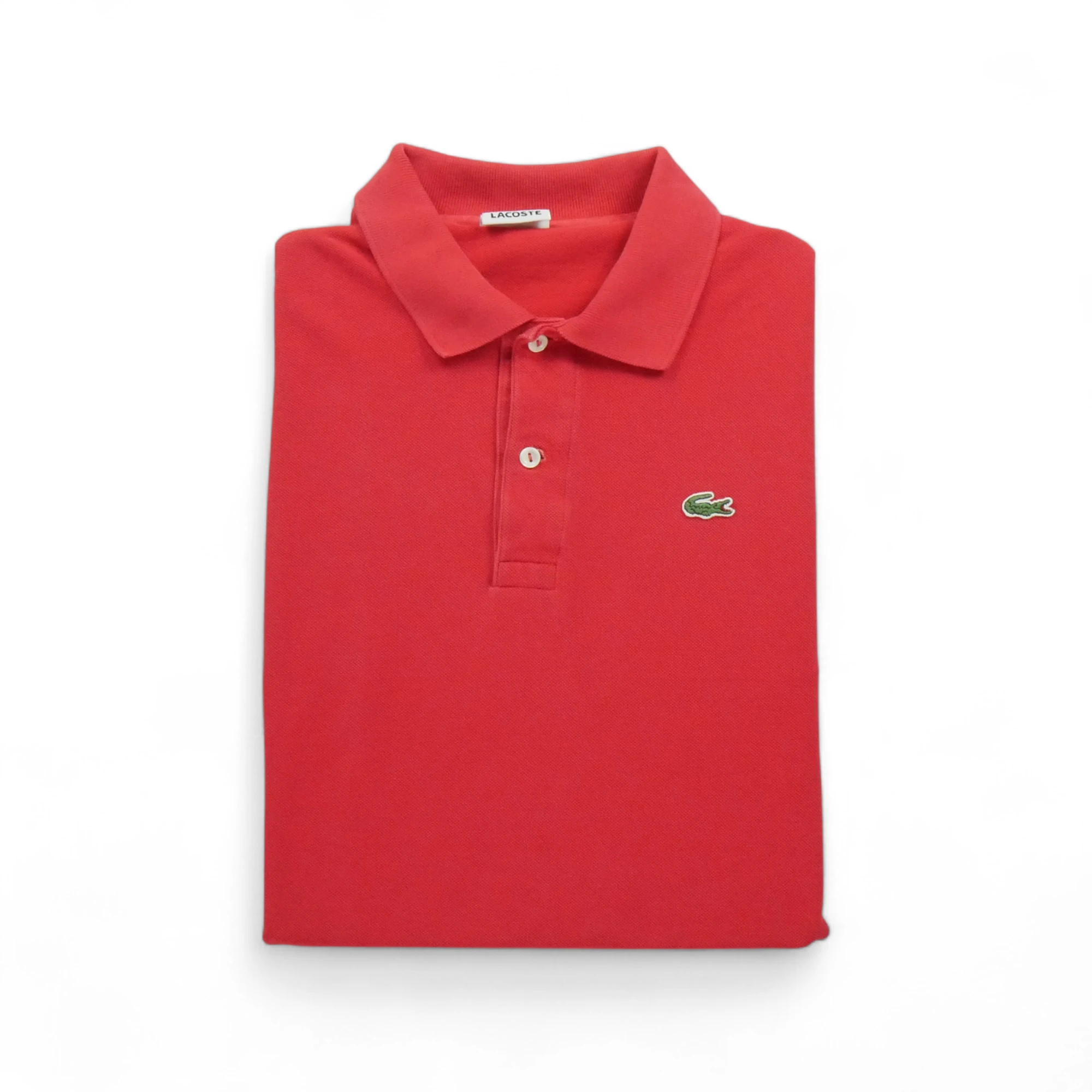 Polo manches courtes Homme Rouge - Bon état